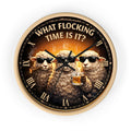 Wall Clock — "What Flocking Time Is It?" Funny Sheep Drinking Clock