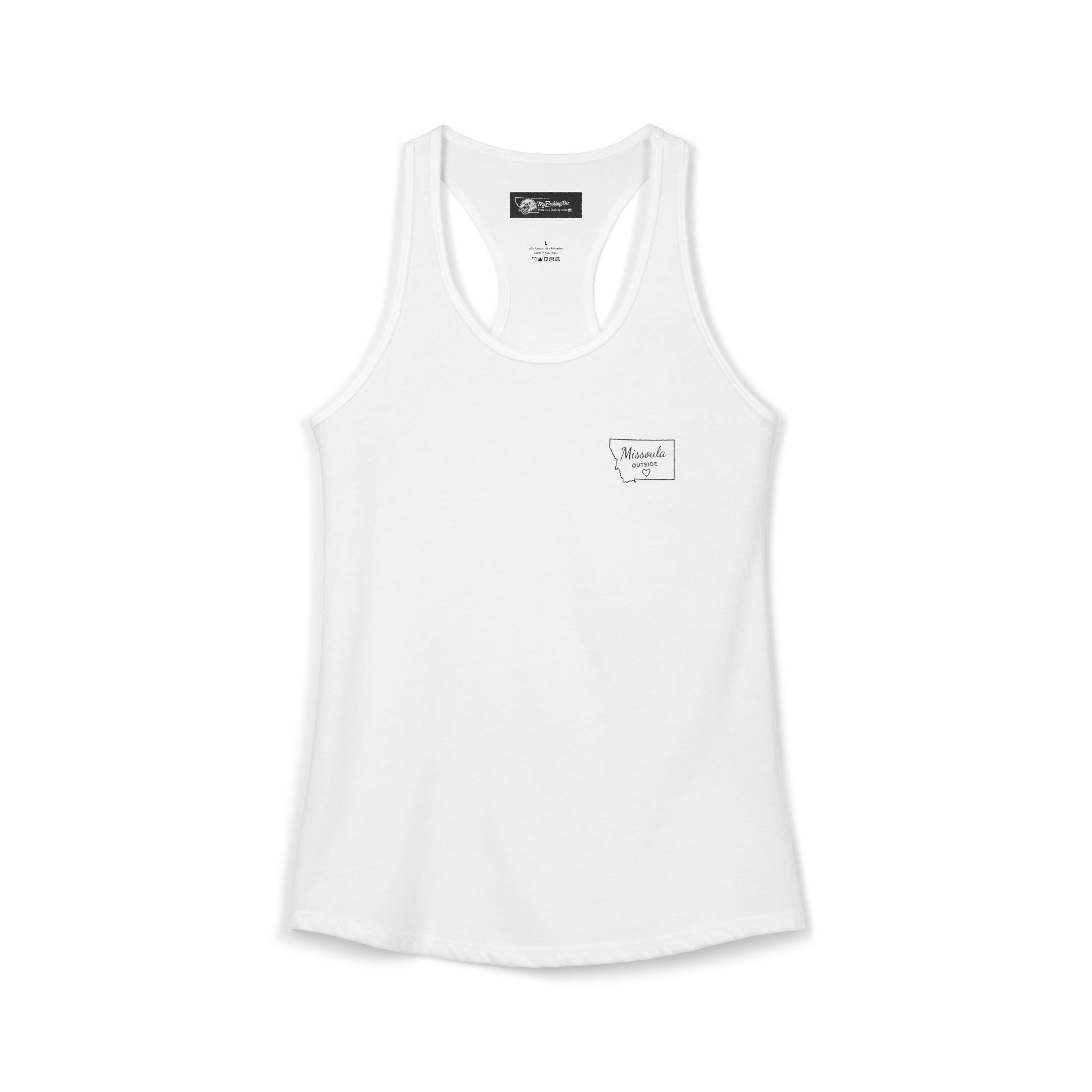 Say it loud and proud without your voice! With this Women's Ideal Racerback Tank