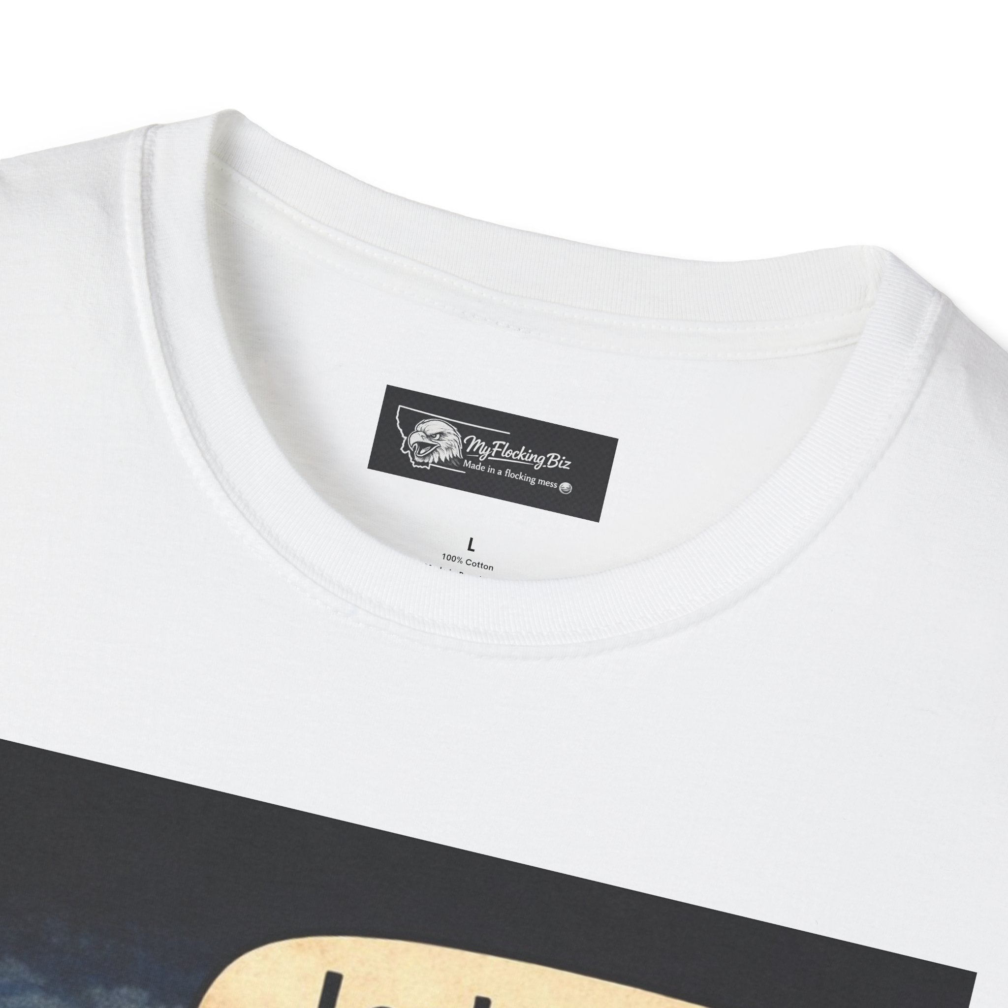 Yellowstone Tour T-Shirt — 'Look at this flocking touron!' Vintage Park Humor Tee