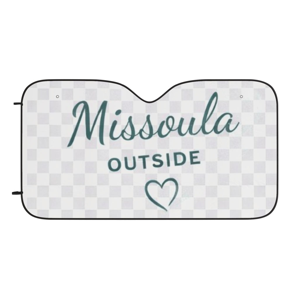 Missoula Outside Car Sun Shade – Heart Design Windshield Protector