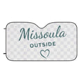 Missoula Outside Car Sun Shade – Heart Design Windshield Protector