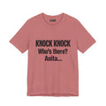 Knock Knock Who's There? Anita… Funny Joke Tee — "I Need a Flocking Maid" Back-Print T-Shirt