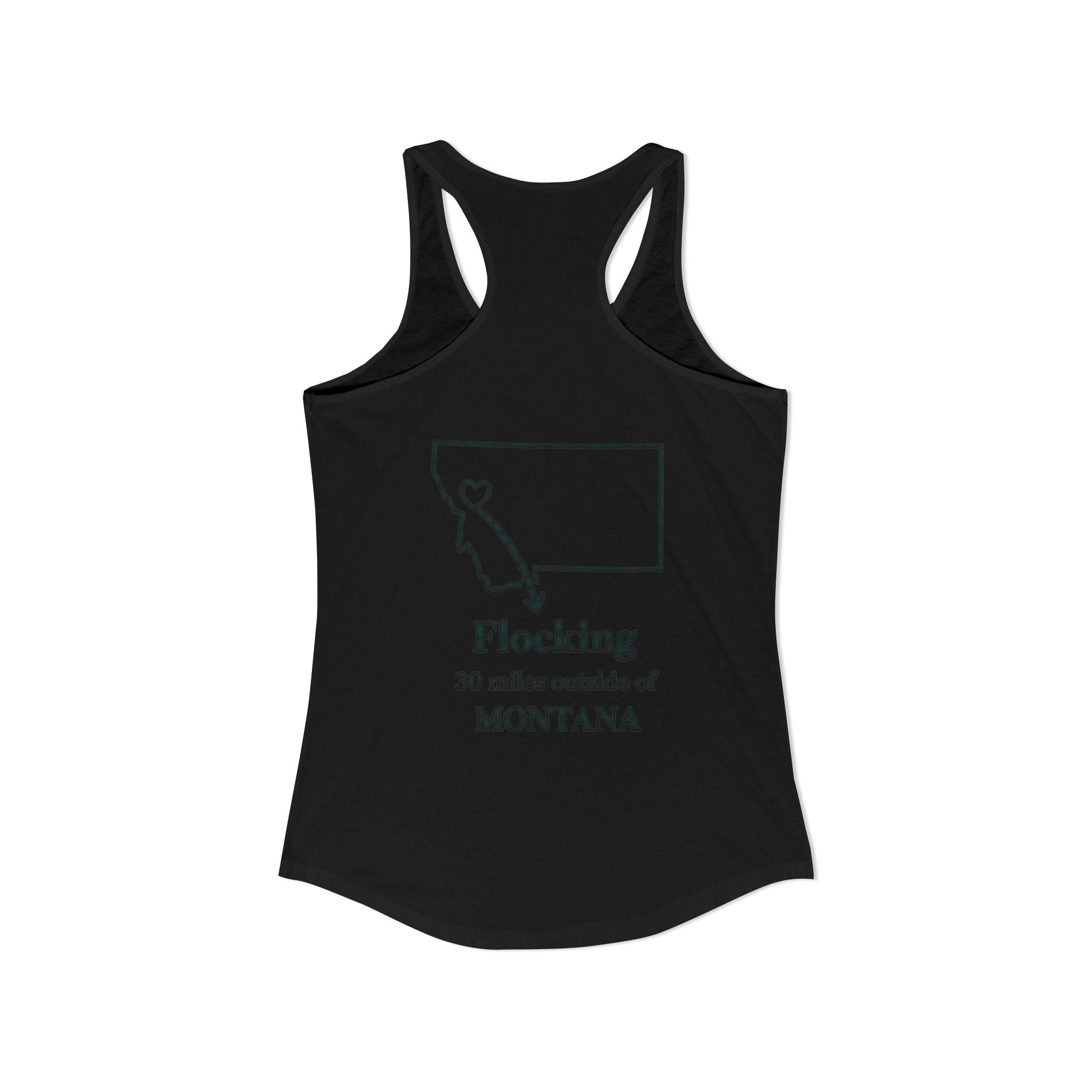 Say it loud and proud without your voice! With this Women's Ideal Racerback Tank