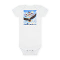 My Flocking Biz holiday edition for the Fourth of July Eagle & Butterflies Baby Onesie - Organic Cotton Infant Bodysuit