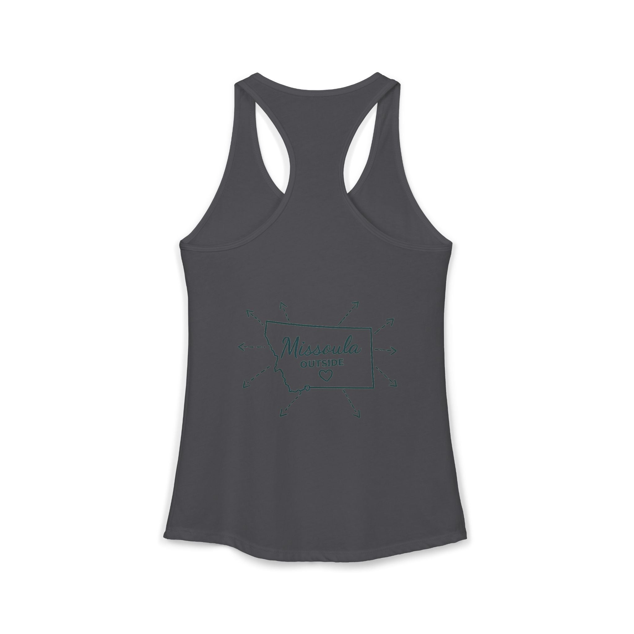 Directions for those seeking Missoula that need to be lost! Women's Ideal Racerback Tank