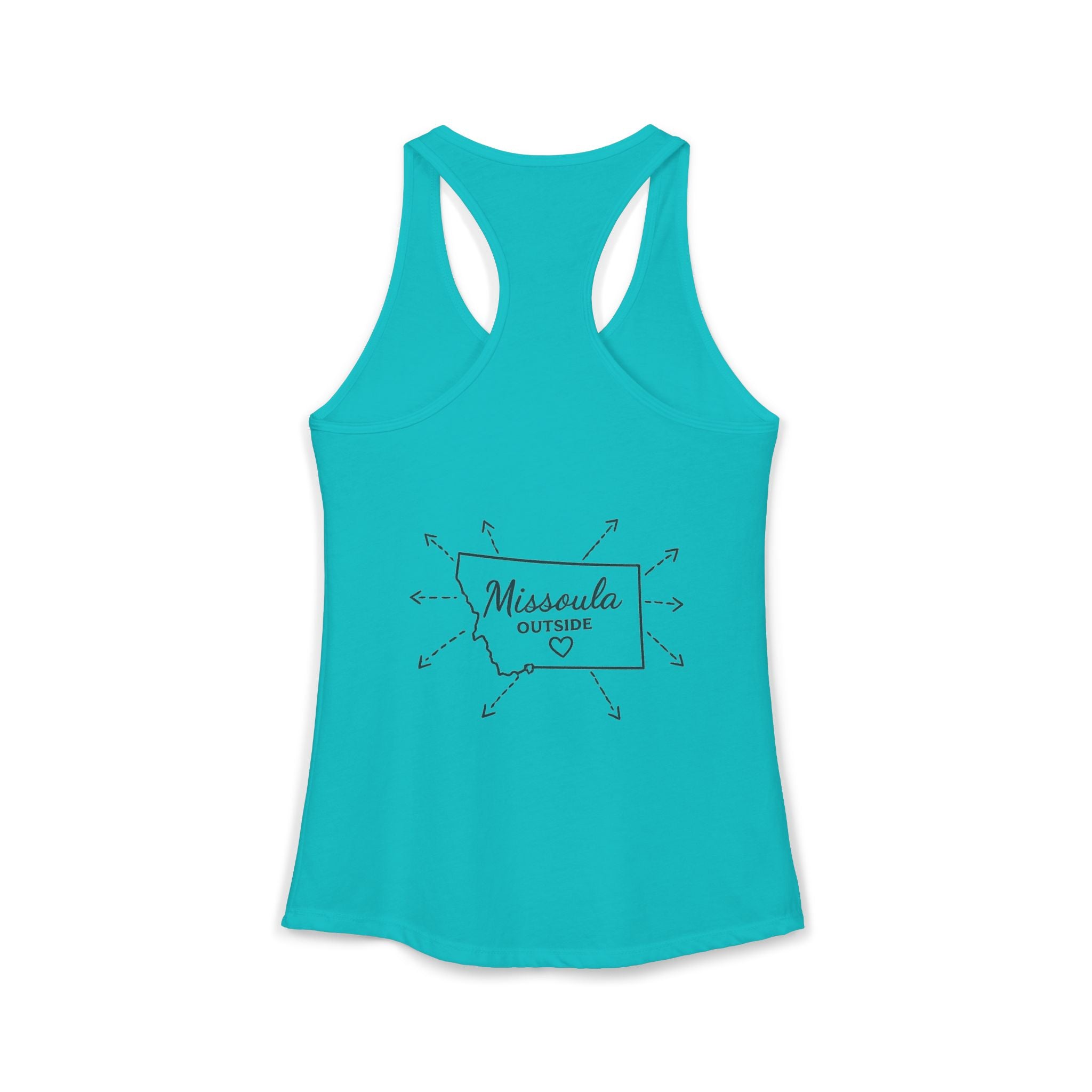 Directions for those seeking Missoula that need to be lost! Women's Ideal Racerback Tank