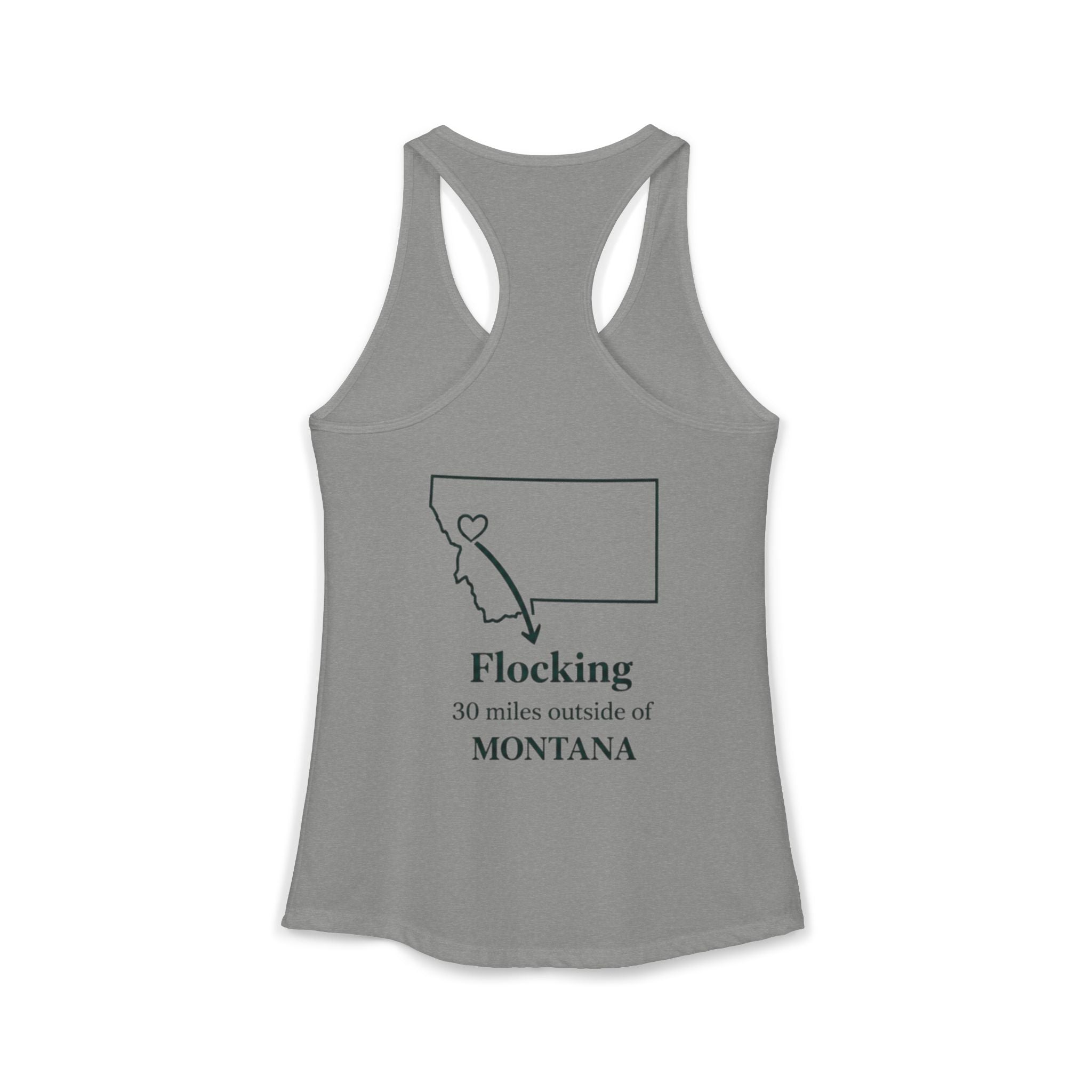 Say it loud and proud without your voice! With this Women's Ideal Racerback Tank