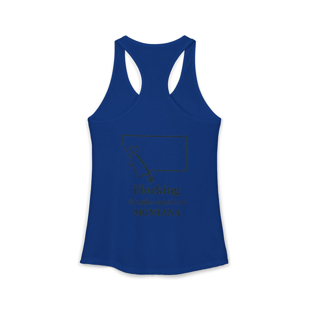 Say it loud and proud without your voice! With this Women's Ideal Racerback Tank