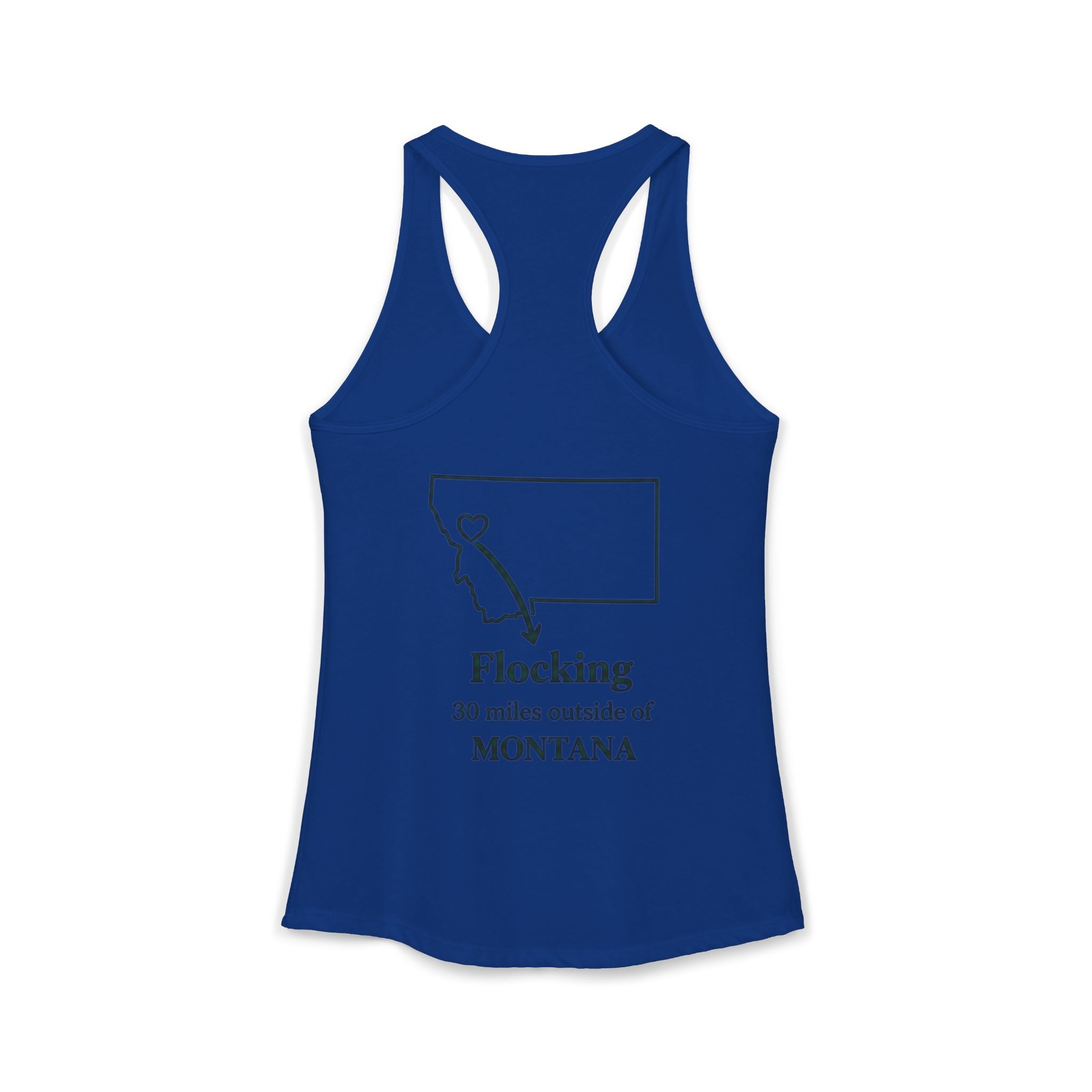 Say it loud and proud without your voice! With this Women's Ideal Racerback Tank