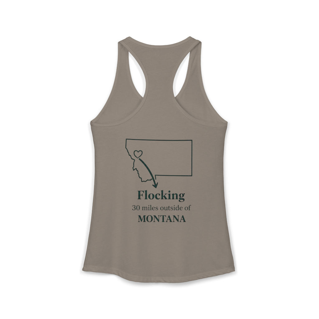 Say it loud and proud without your voice! With this Women's Ideal Racerback Tank