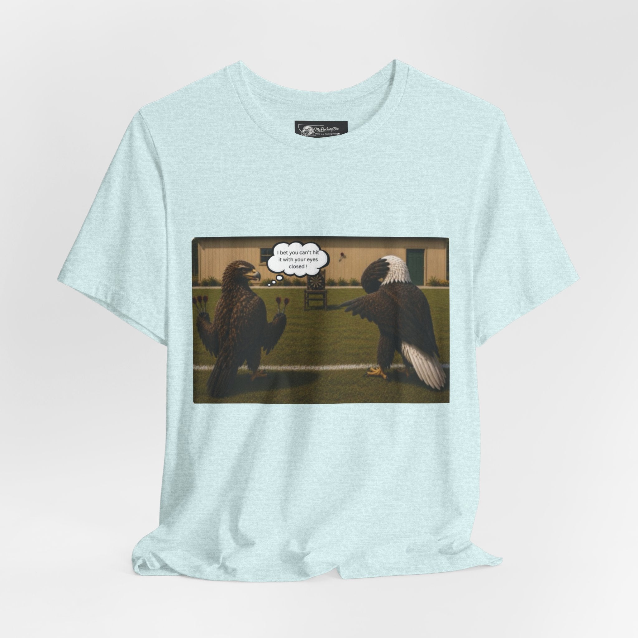 At least my "Darts" Are in A Row humor T-Shirt — Funny "At least my stocking darts are in a row" Graphic Tee