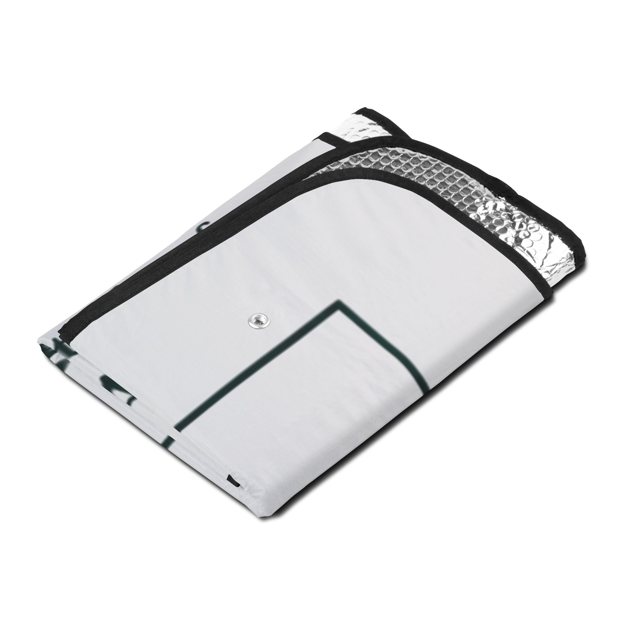 Car Sun Shade — "Flocking 30 Miles Outside of Montana" Graphic