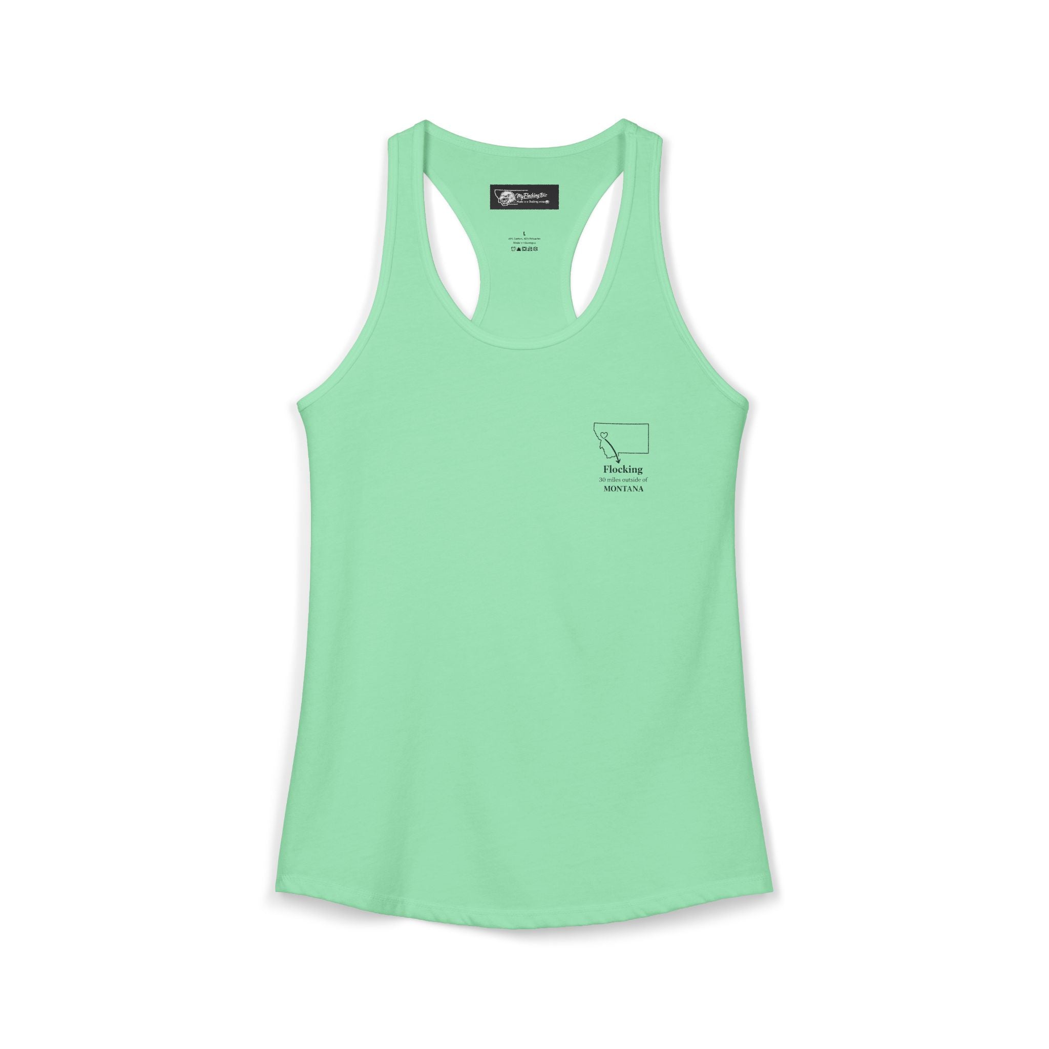 Directions for those seeking Missoula that need to be lost! Women's Ideal Racerback Tank