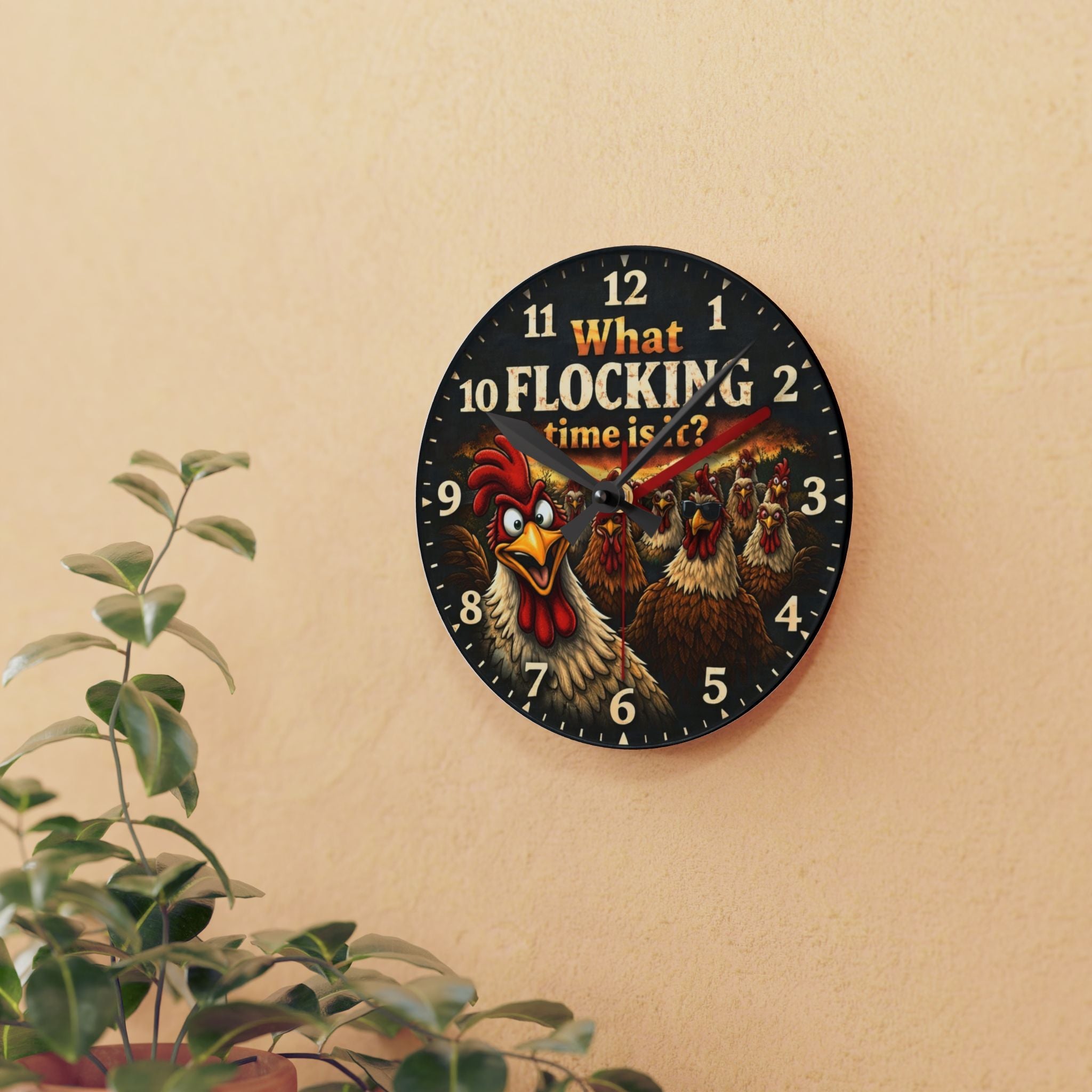 Acrylic Wall Clock