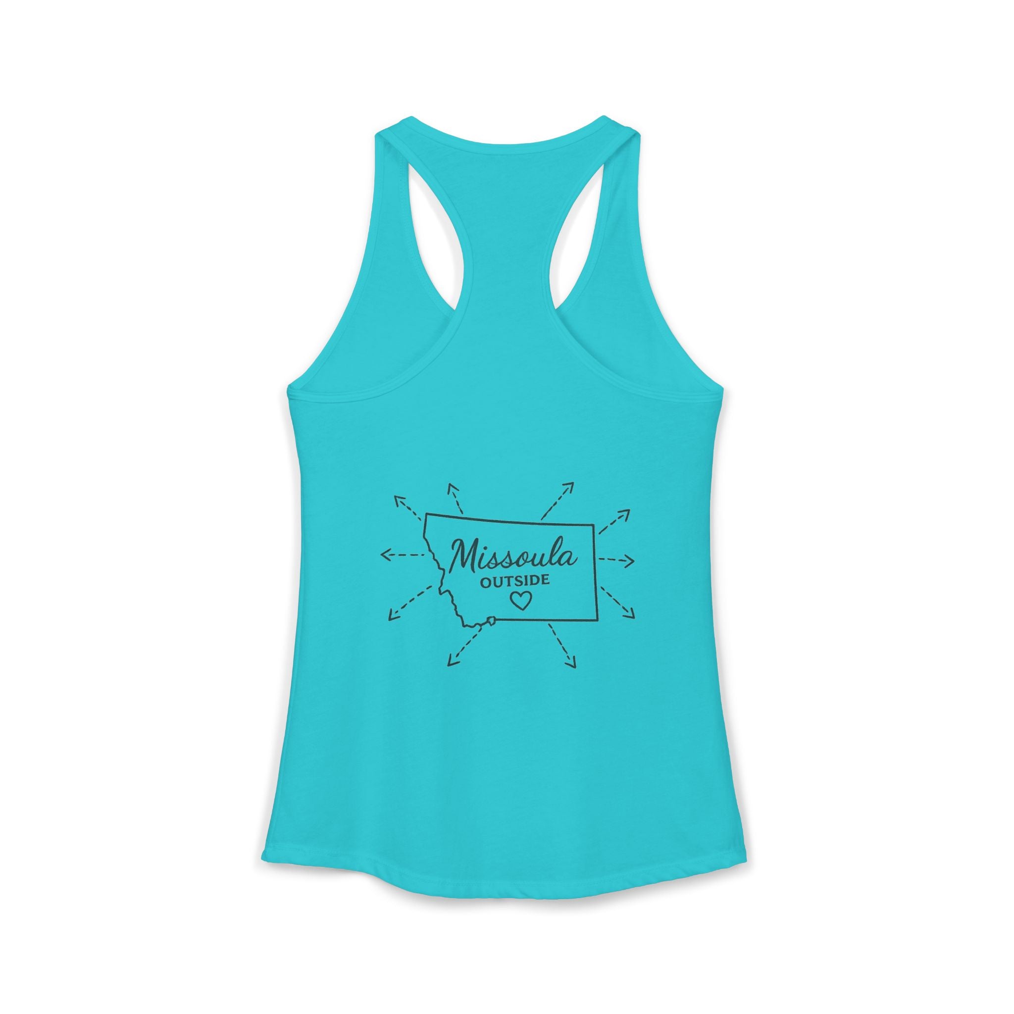 Directions for those seeking Missoula that need to be lost! Women's Ideal Racerback Tank