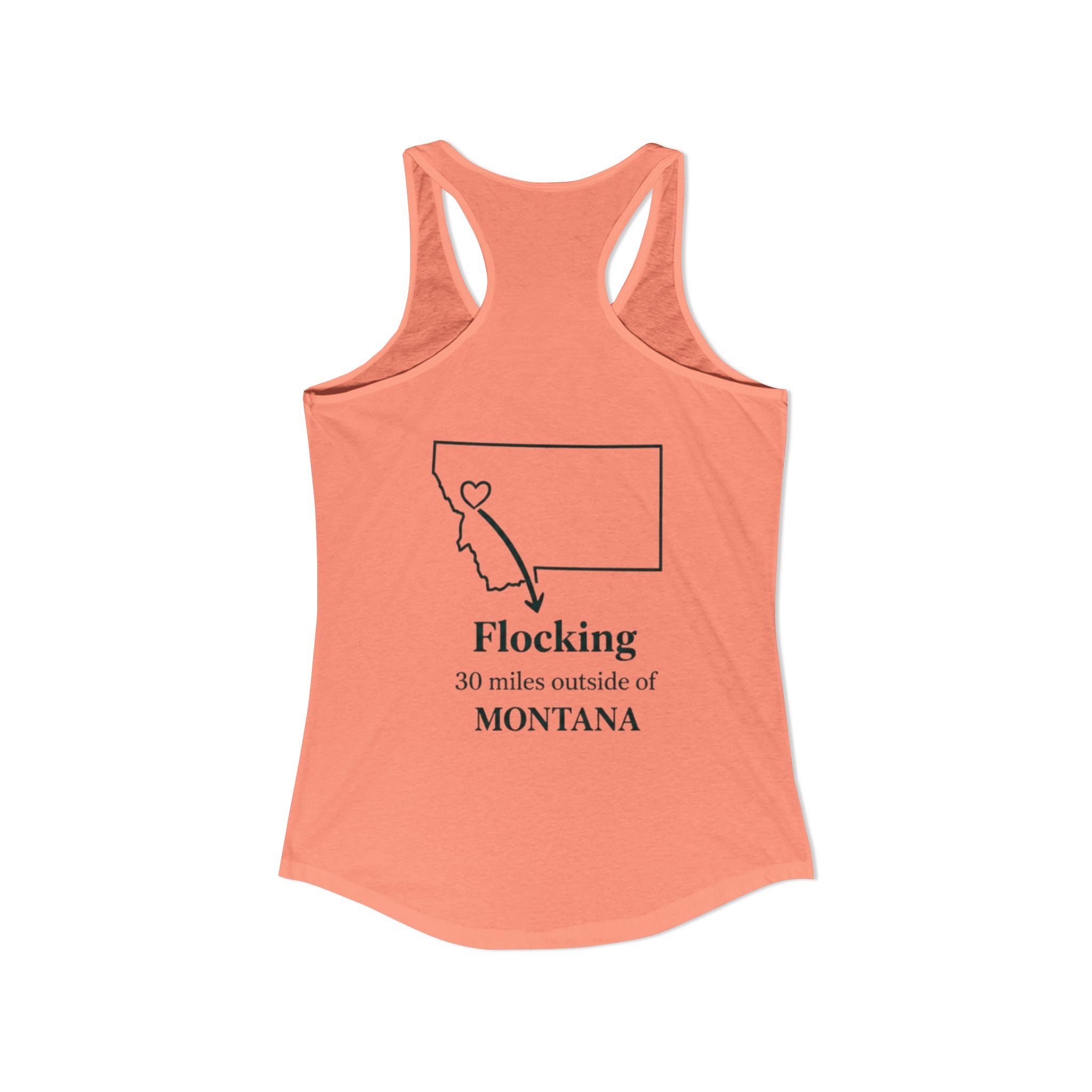 Say it loud and proud without your voice! With this Women's Ideal Racerback Tank