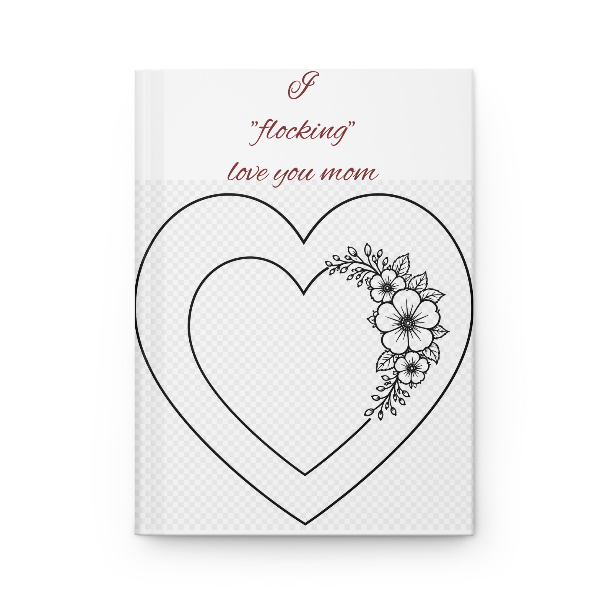 Say Happy Mother's Day with this FOREVER bouquet of flowers that will never wilt – I Flocking Love You Mom Floral Heart Keepsake