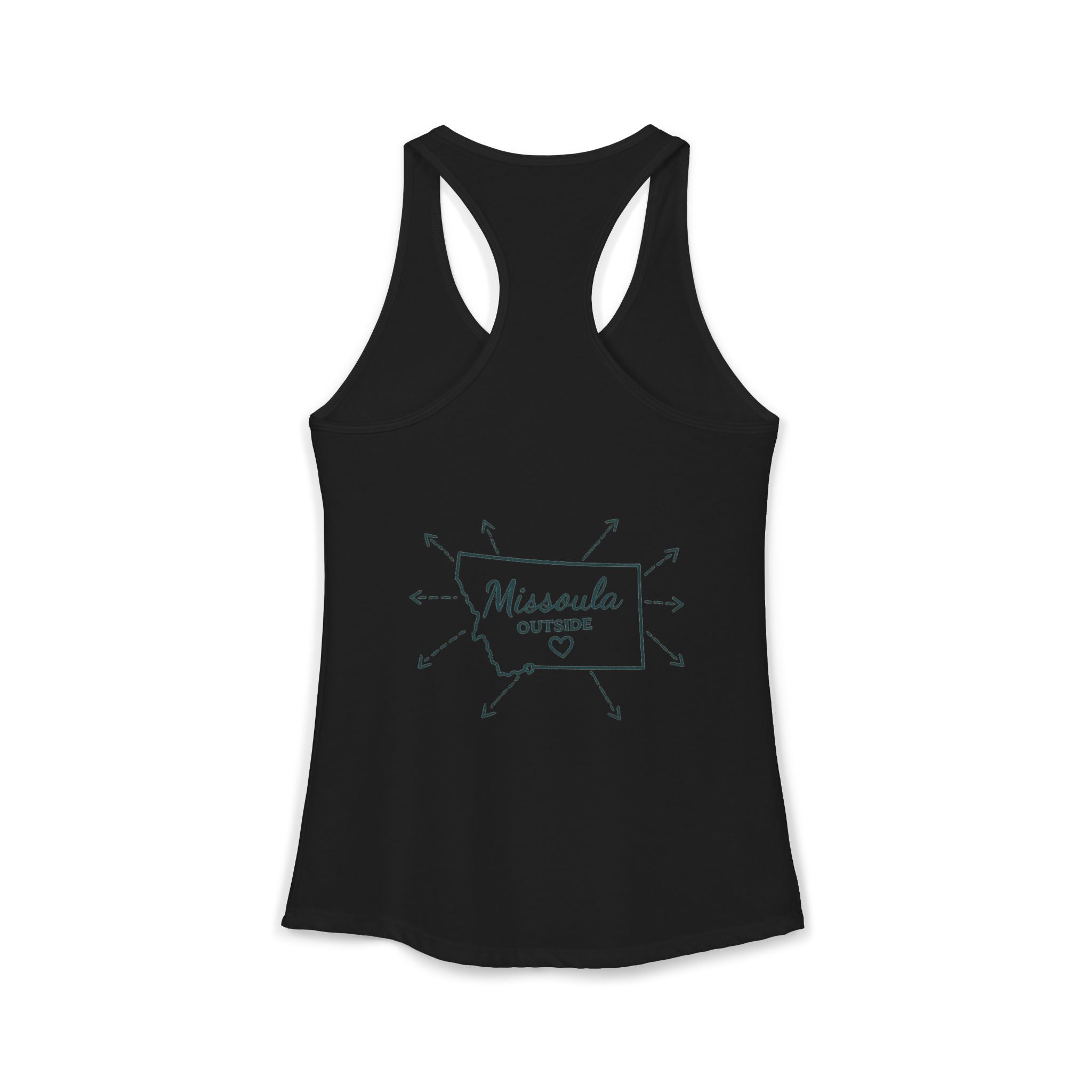 Directions for those seeking Missoula that need to be lost! Women's Ideal Racerback Tank