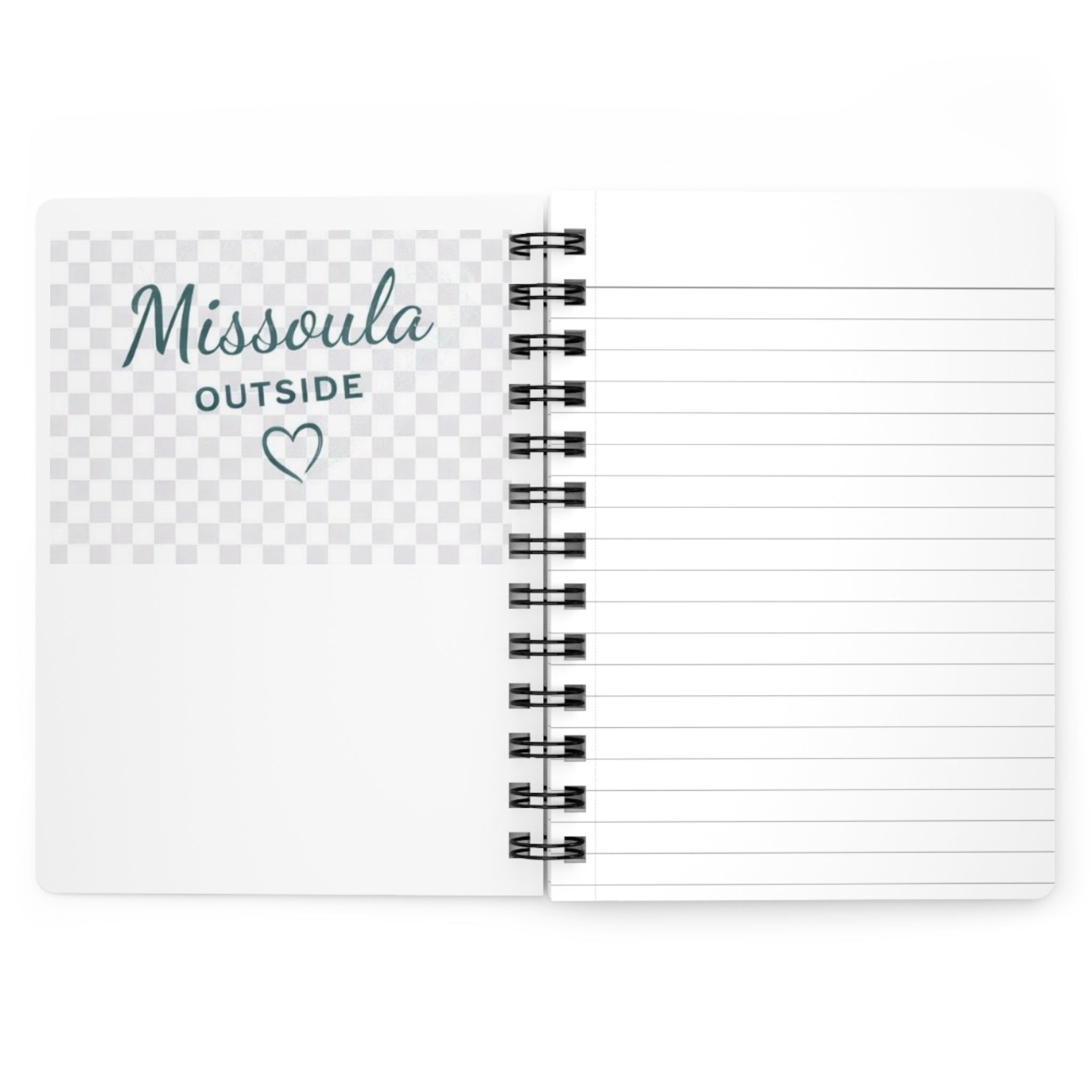Missoula Outside Spiral Notebook — Montana State Outline Journal