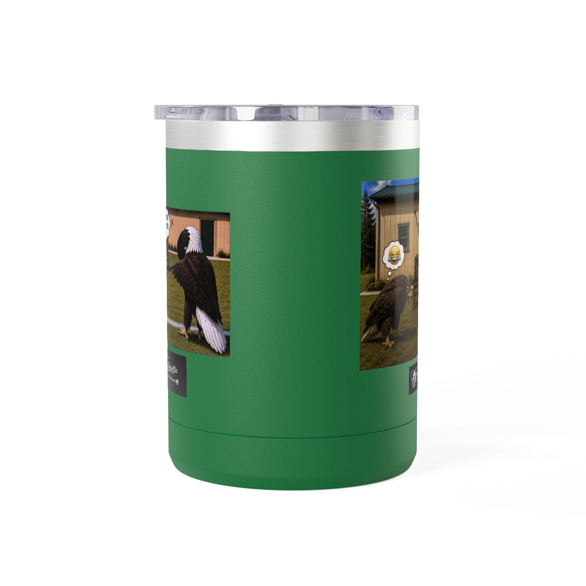 15oz Funny Turkey Dartboard Coffee Tumbler – "Well... at least my flocking darts are in a row"