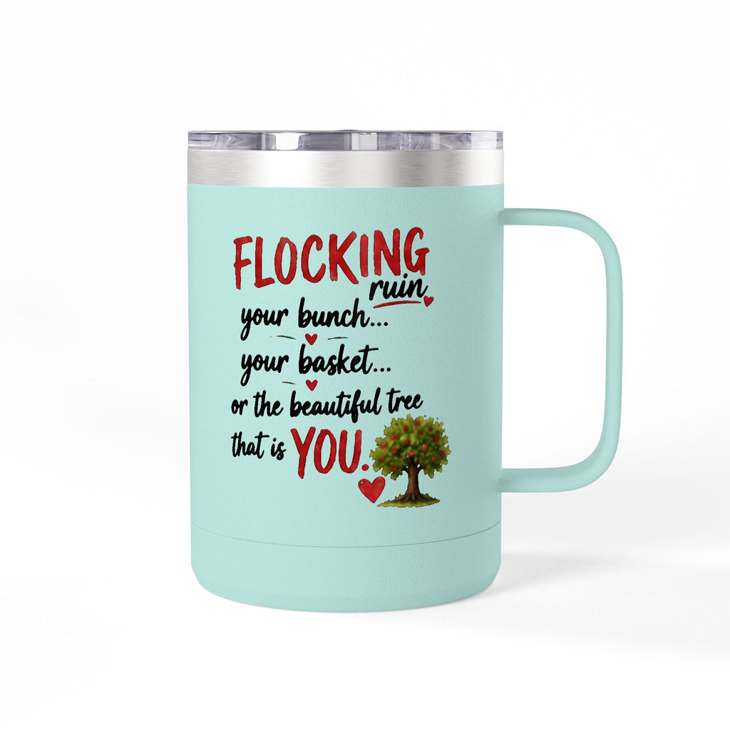 Flocking Brilliant You 15oz Travel Mug