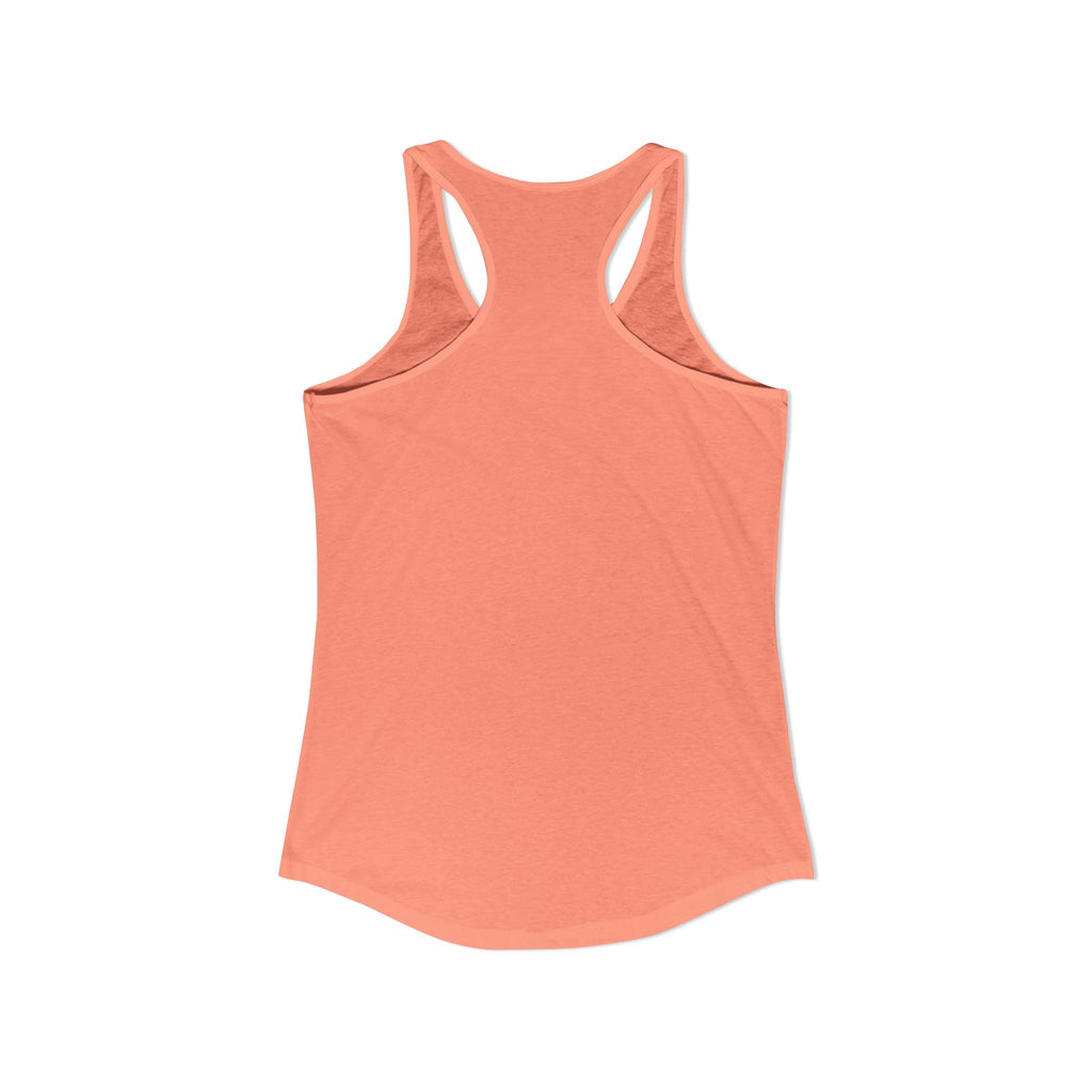 Say it loud and proud without words but the shirts speak for you with this women's ideal racerback tank