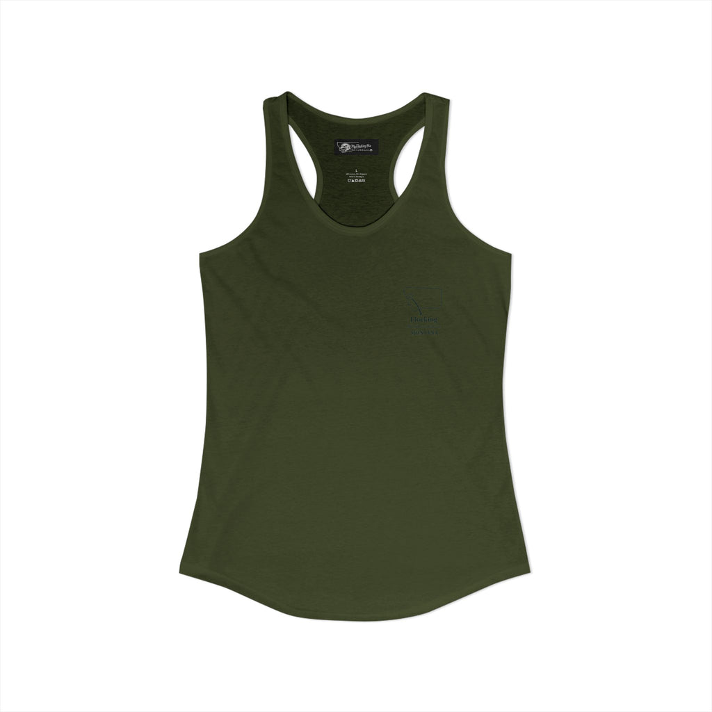 Directions for those seeking Missoula that need to be lost! Women's Ideal Racerback Tank
