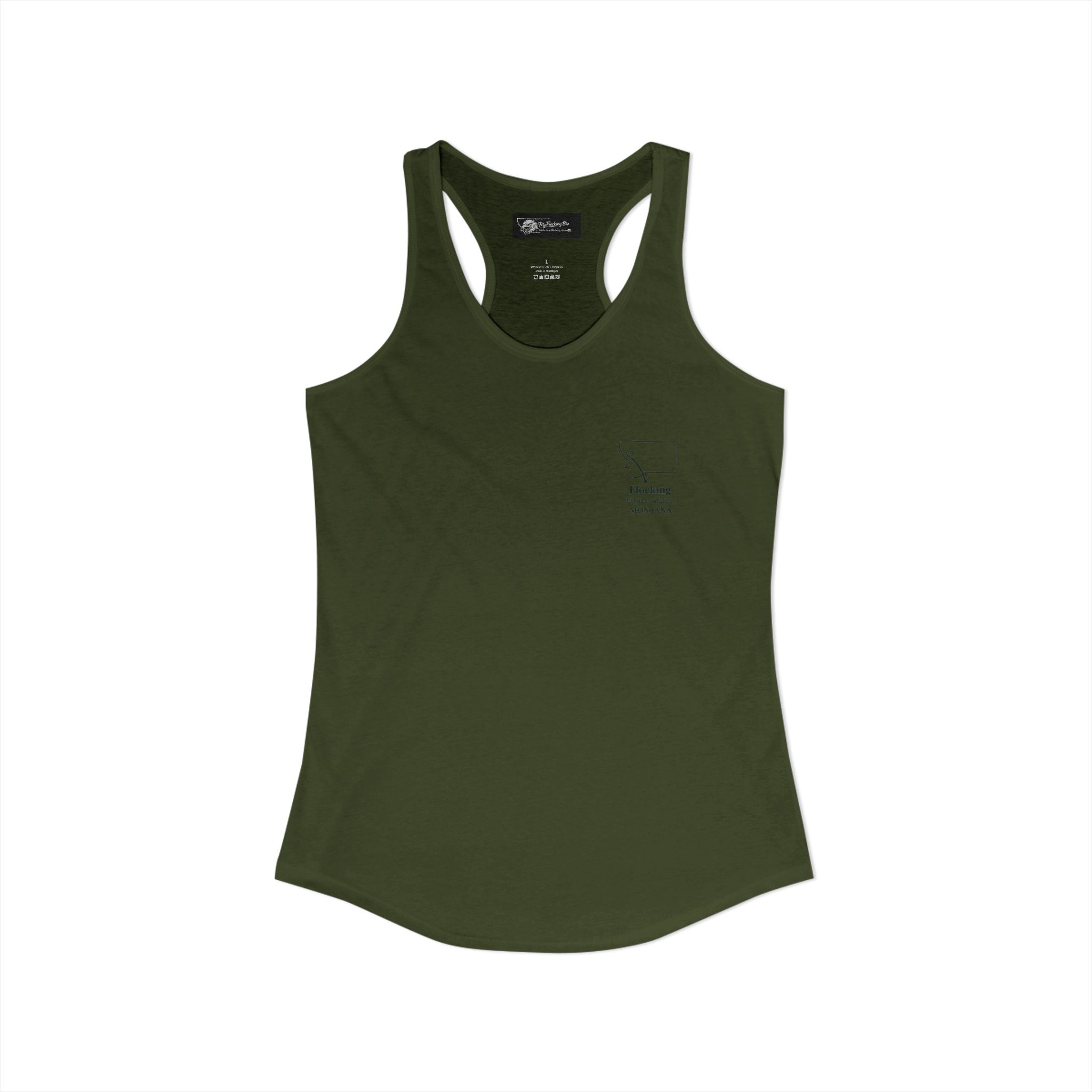 Directions for those seeking Missoula that need to be lost! Women's Ideal Racerback Tank