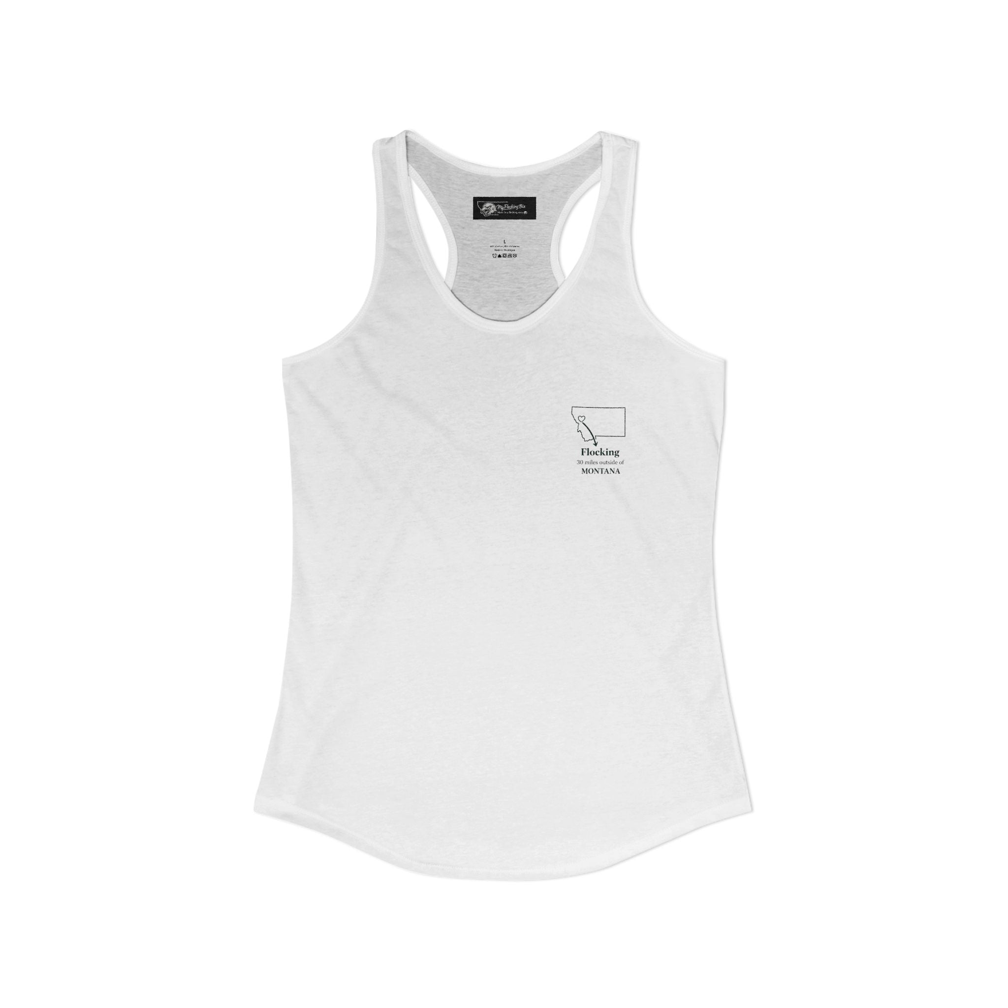 Directions for those seeking Missoula that need to be lost! Women's Ideal Racerback Tank
