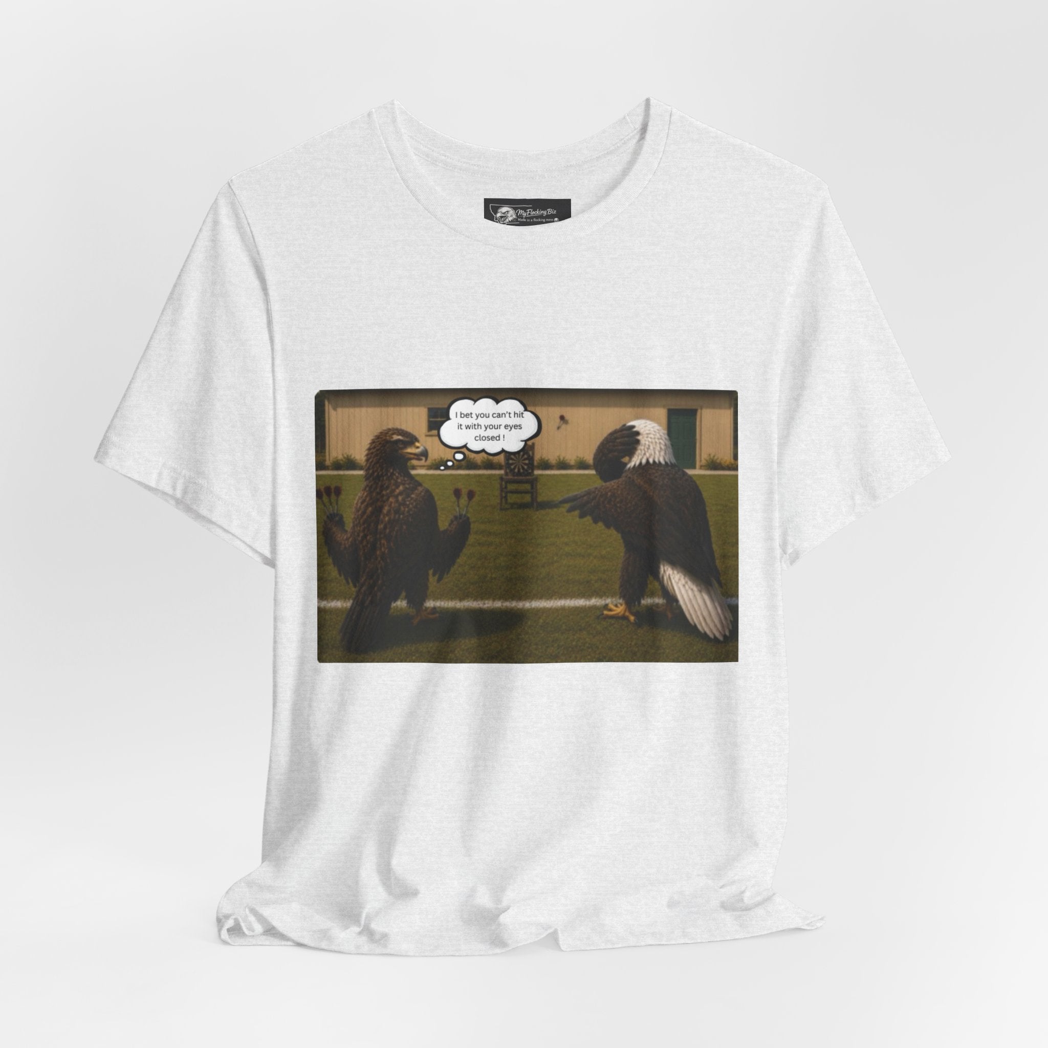 At least my "Darts" Are in A Row humor T-Shirt — Funny "At least my stocking darts are in a row" Graphic Tee