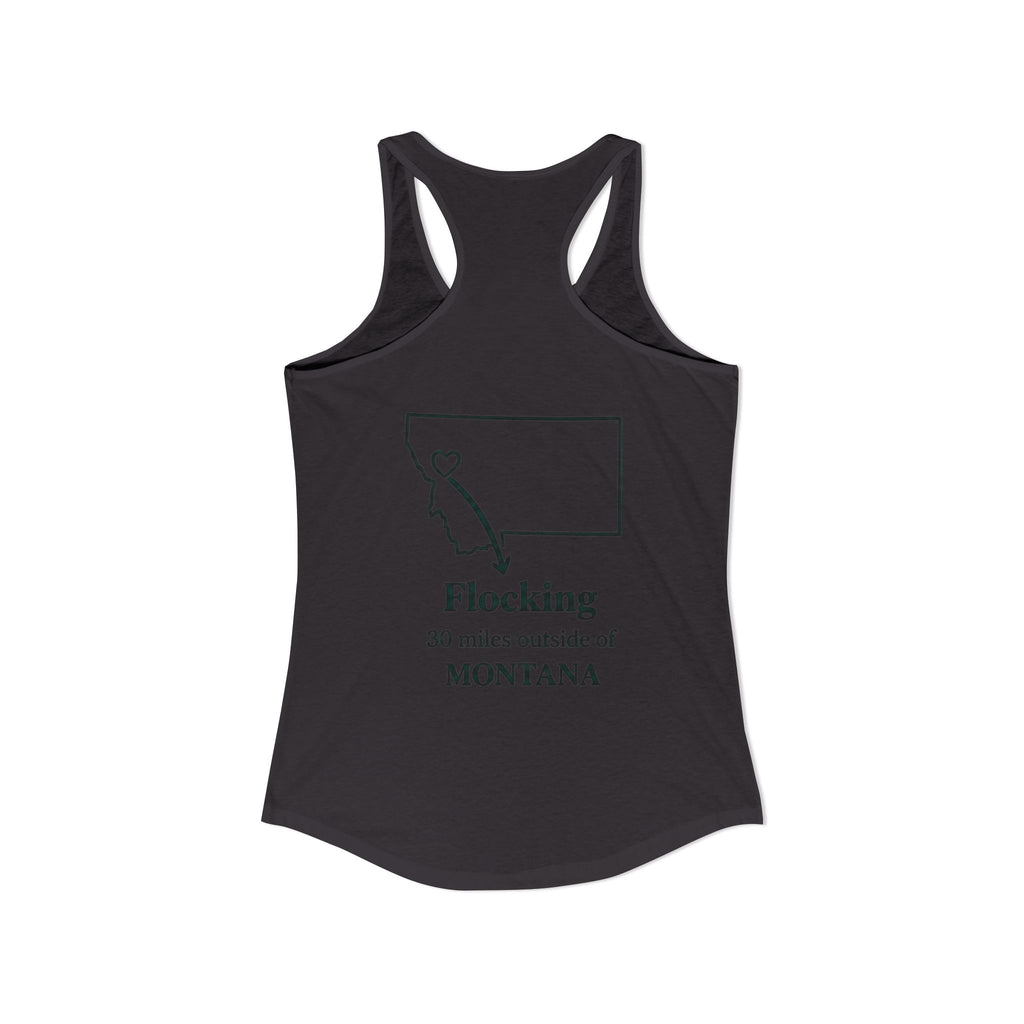 Say it loud and proud without your voice! With this Women's Ideal Racerback Tank