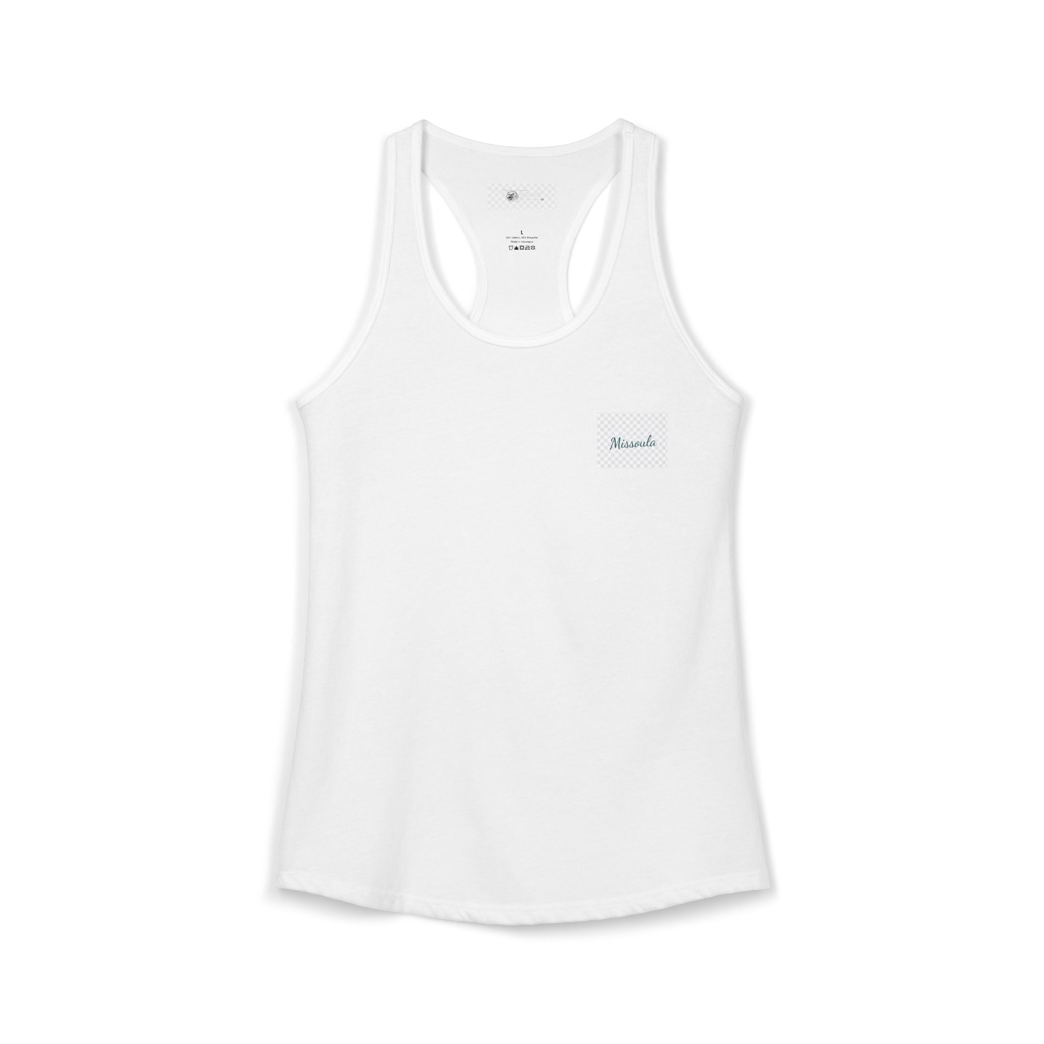 Missoula is Flocking anywhere outside of Montana Women's Ideal Racer back Tank