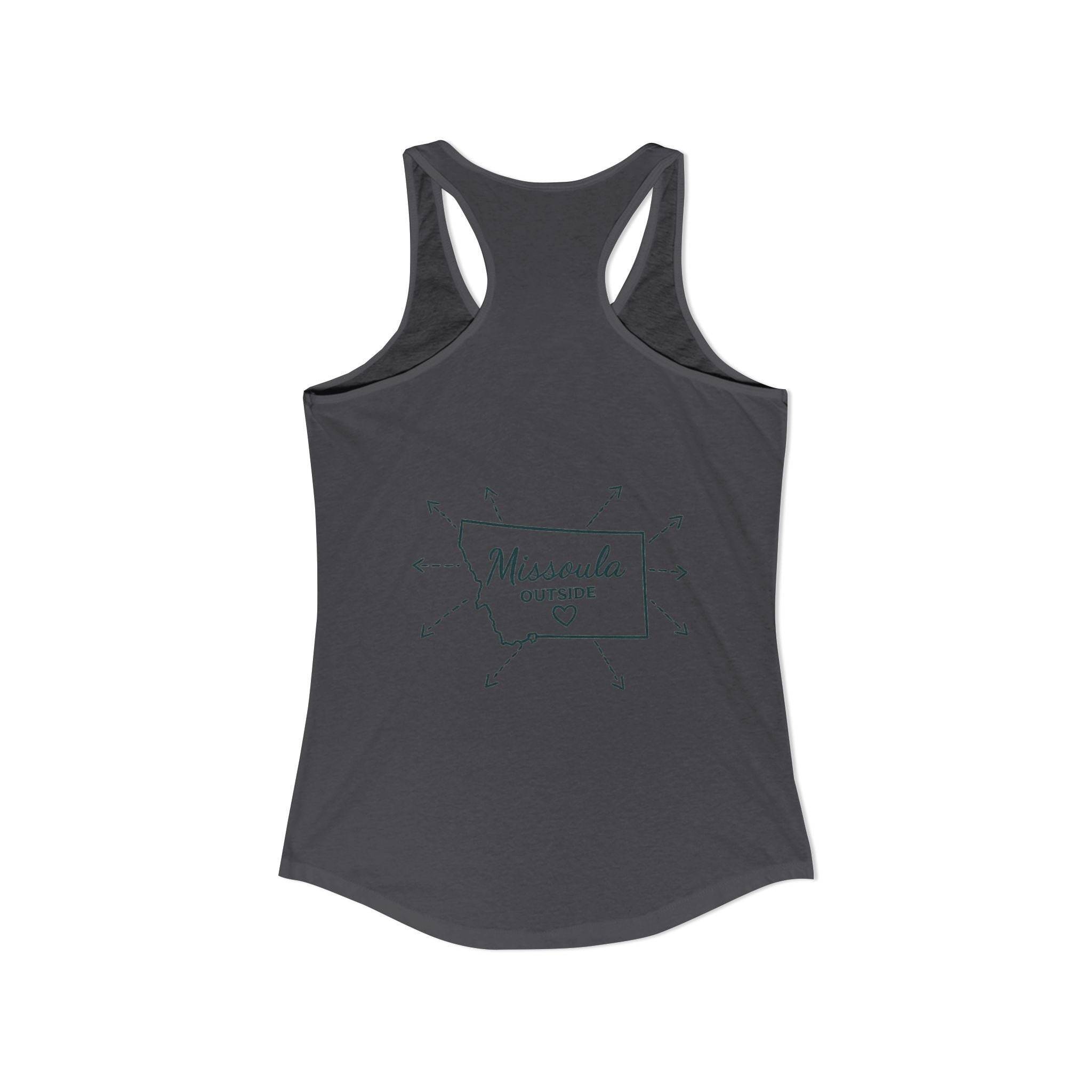 Directions for those seeking Missoula that need to be lost! Women's Ideal Racerback Tank