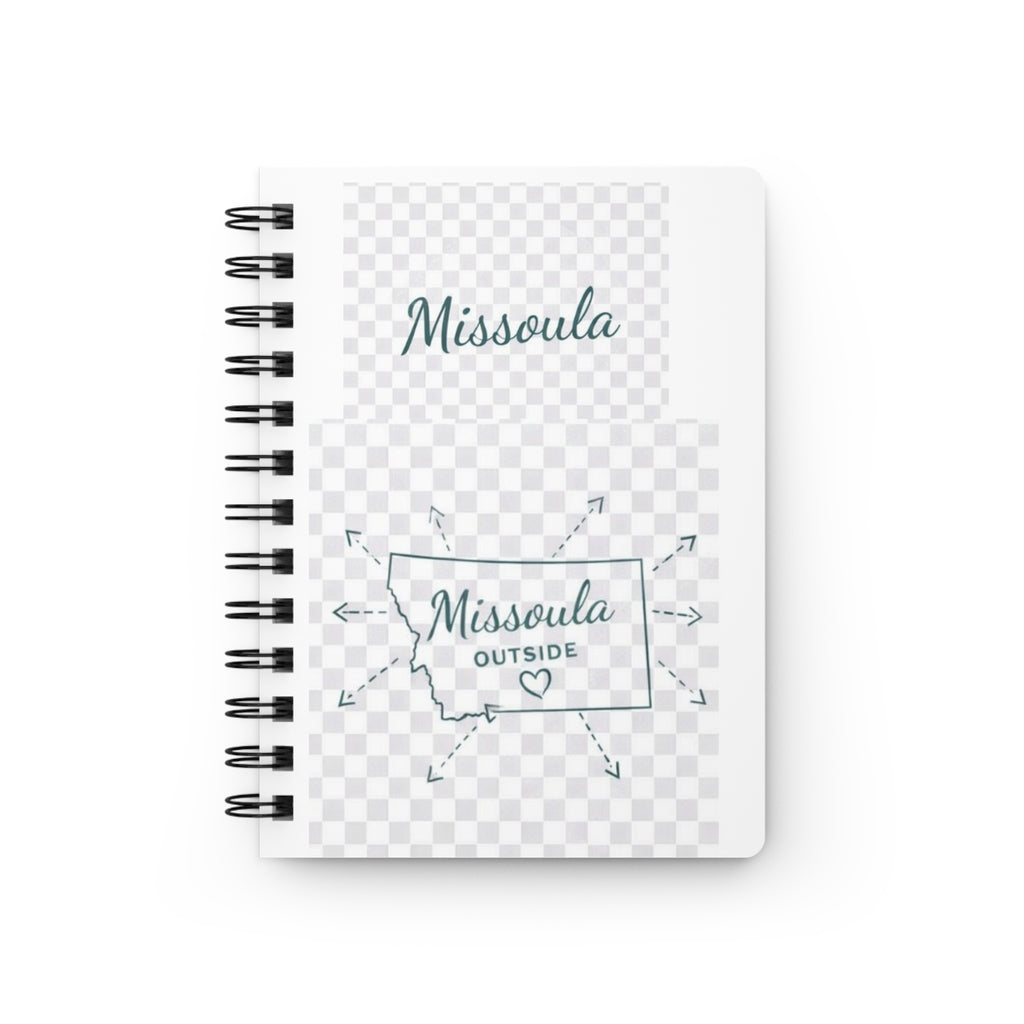 Missoula Outside Spiral Notebook — Montana State Outline Journal