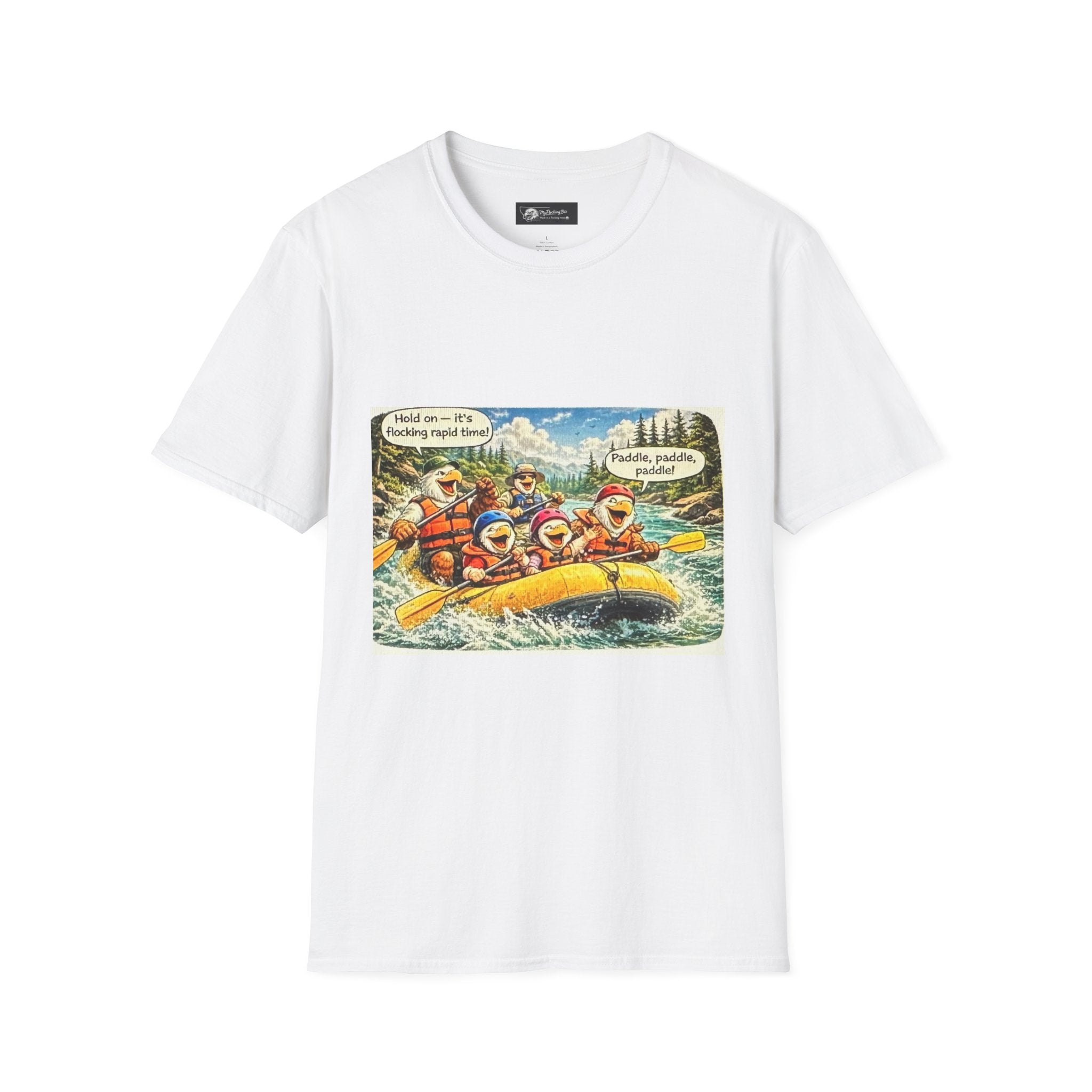 Rafting Ducks T-Shirt — "Now THIS is Rafting" Funny Outdoor Adventure Tee