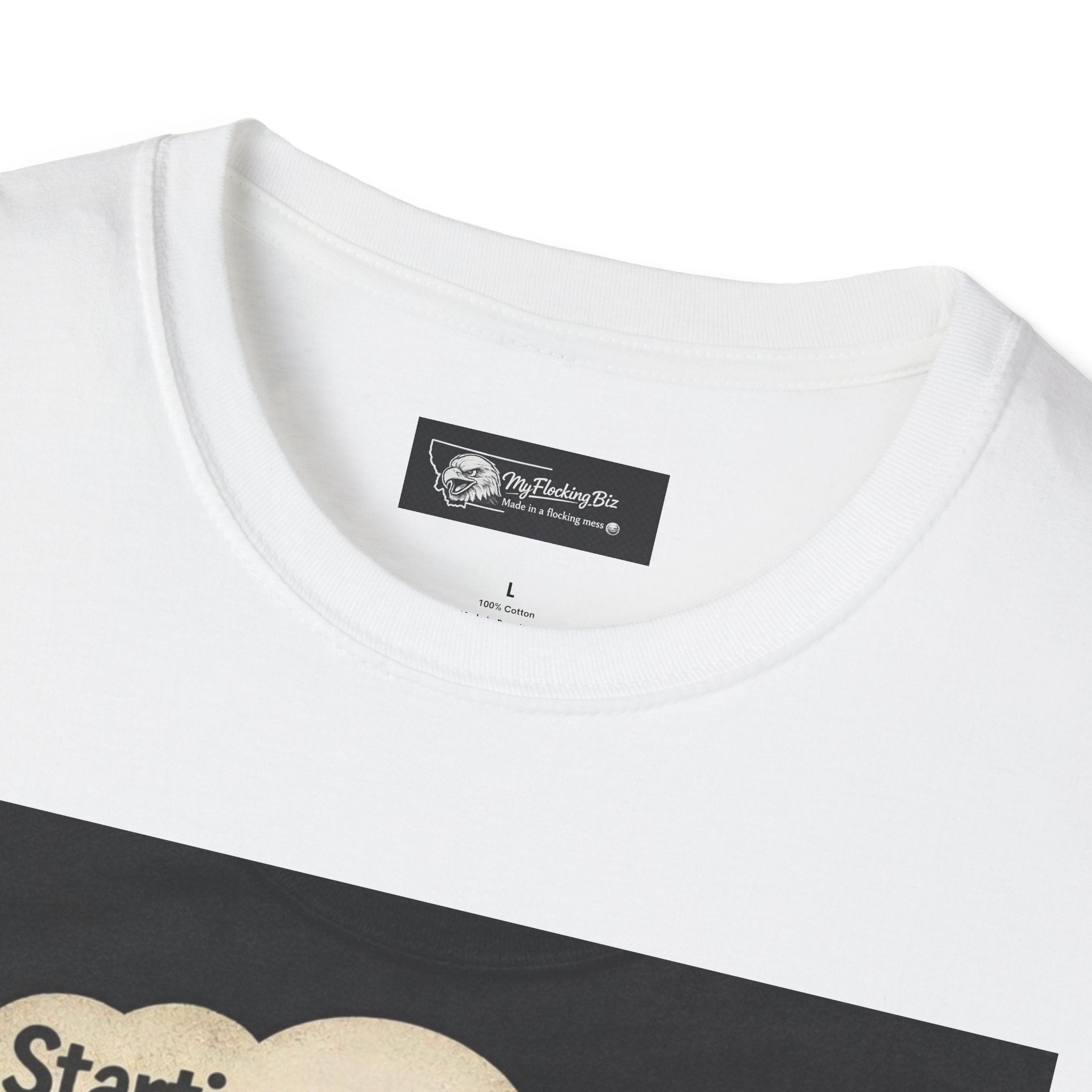 Starting a Business Eagle T-Shirt – "Nobody Warned Me" Funny Entrepreneur Tee
