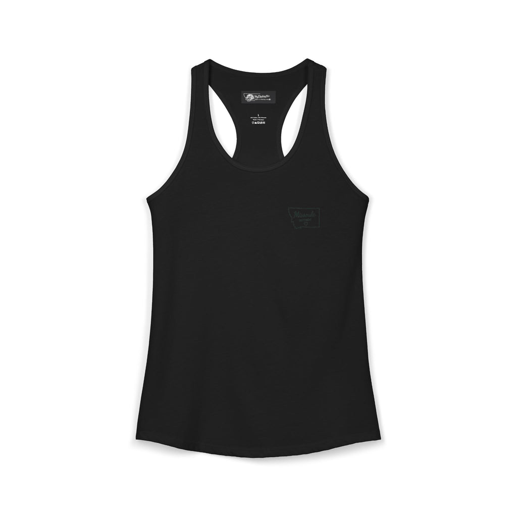 Say it loud and proud without your voice! With this Women's Ideal Racerback Tank