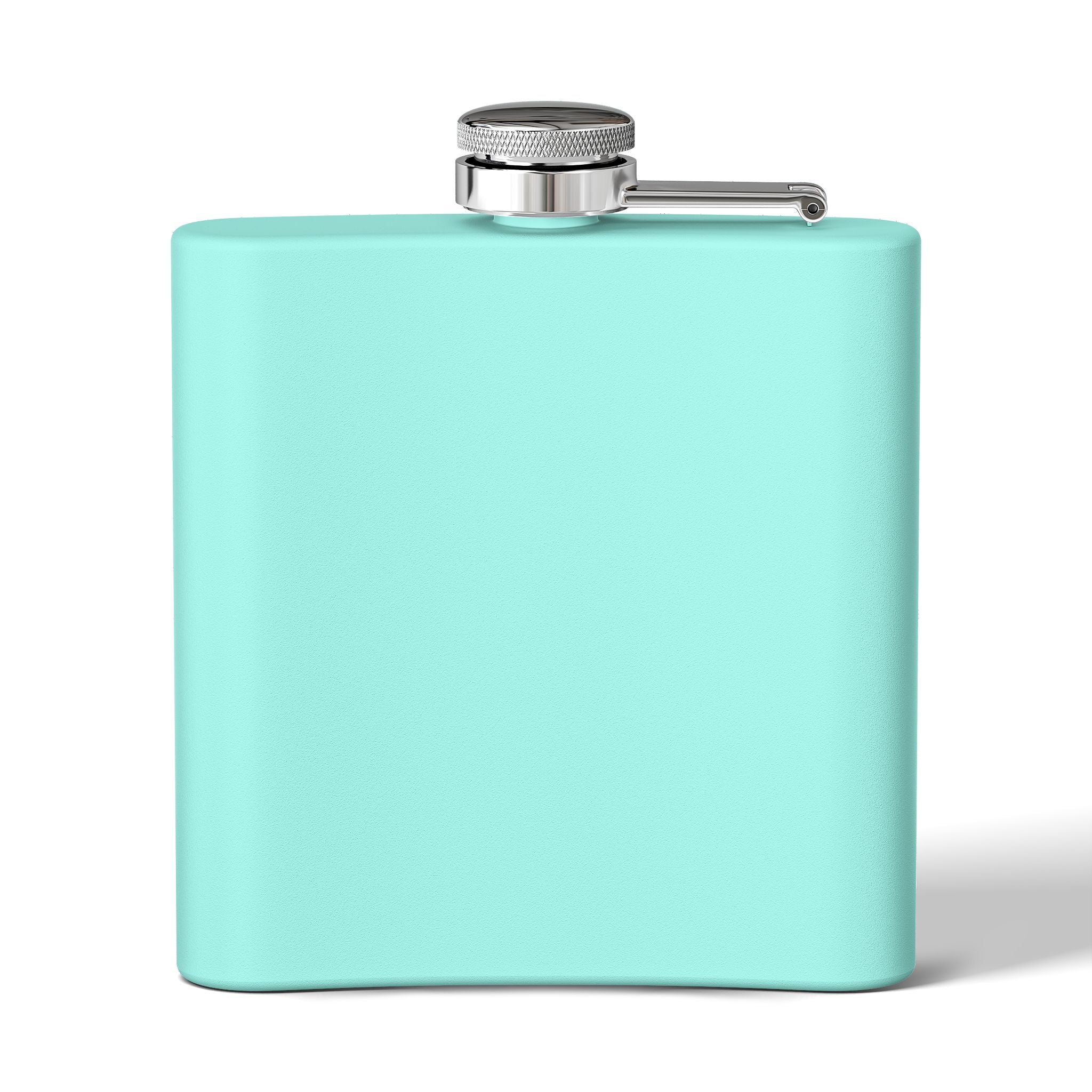 Flask — "Old Rockers Never Flocking Die" 6oz Stainless Steel Hip Flask