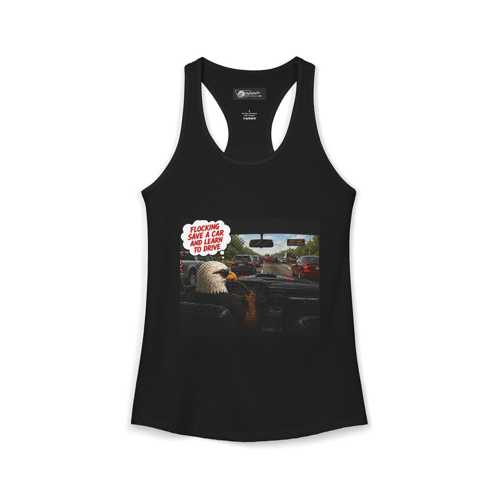 Learn to drive Save a Car Women's Ideal Racer back Tank