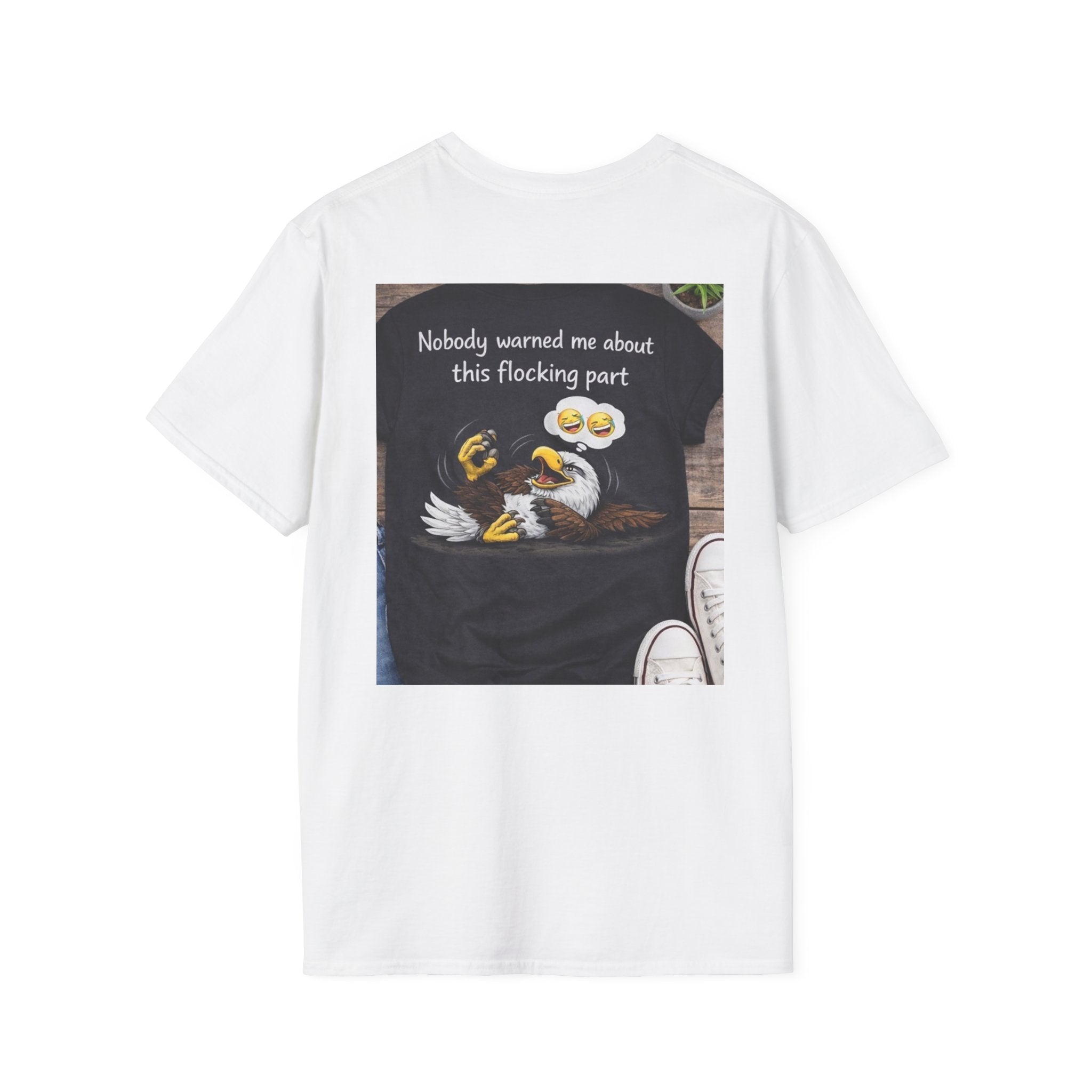 Starting a Business Eagle T-Shirt – "Nobody Warned Me" Funny Entrepreneur Tee