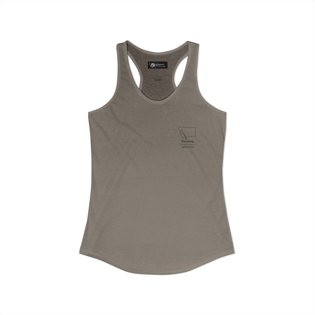 Directions for those seeking Missoula that need to be lost! Women's Ideal Racerback Tank