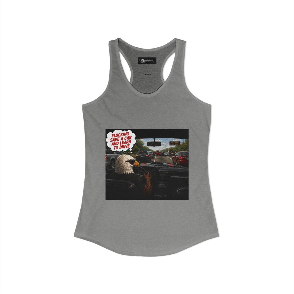 Learn to drive Save a Car Women's Ideal Racer back Tank