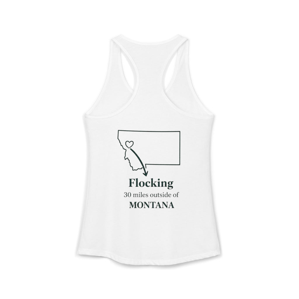 Say it loud and proud without your voice! With this Women's Ideal Racerback Tank