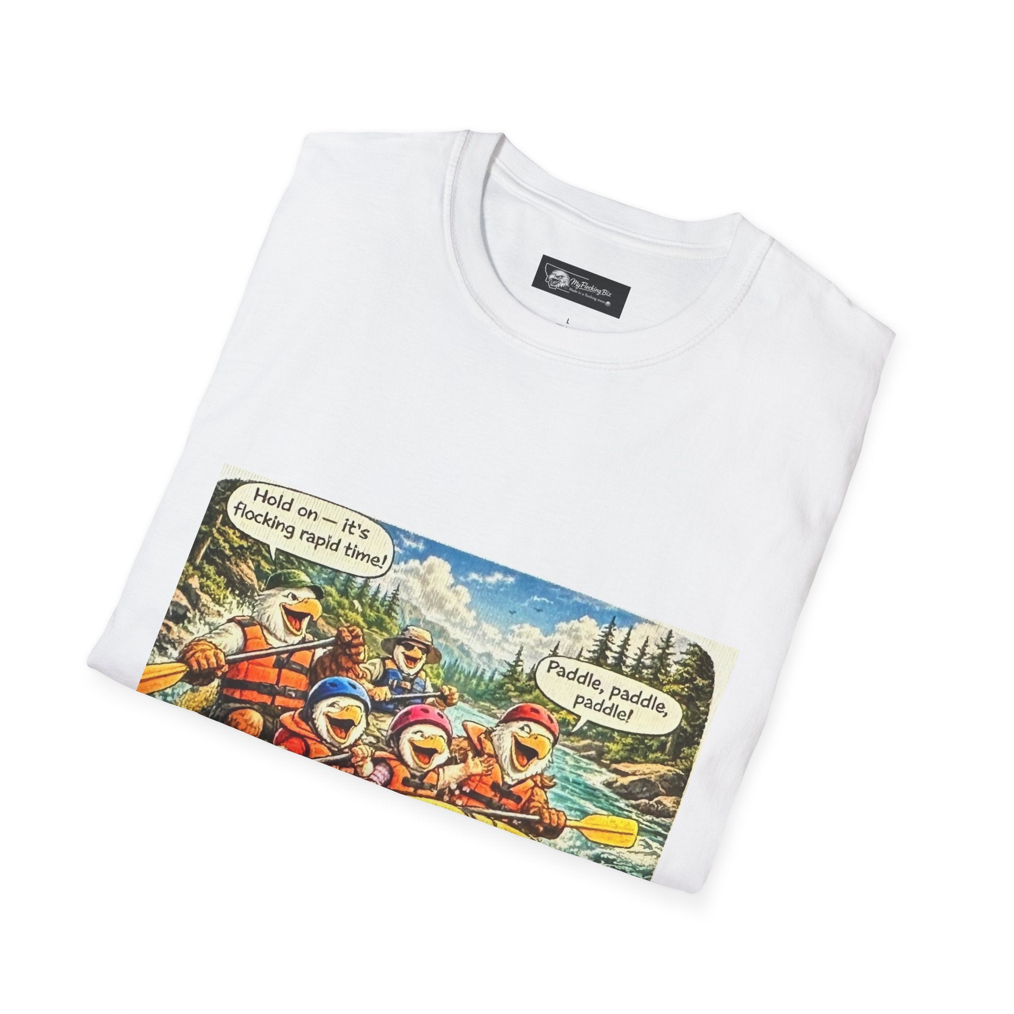 Rafting Ducks T-Shirt — "Now THIS is Rafting" Funny Outdoor Adventure Tee