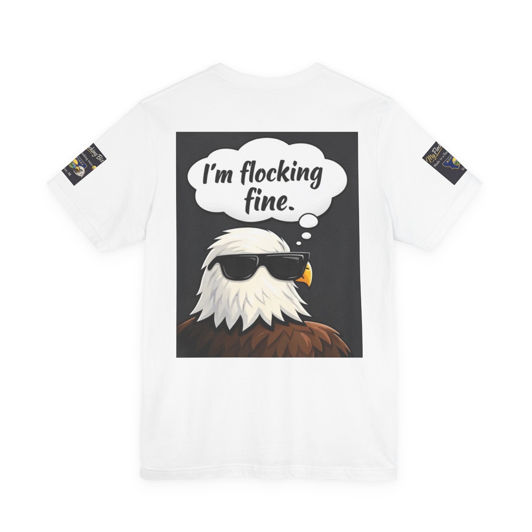 How you doin'? I'm Flocking fine...sure...look closely and you will see the humor