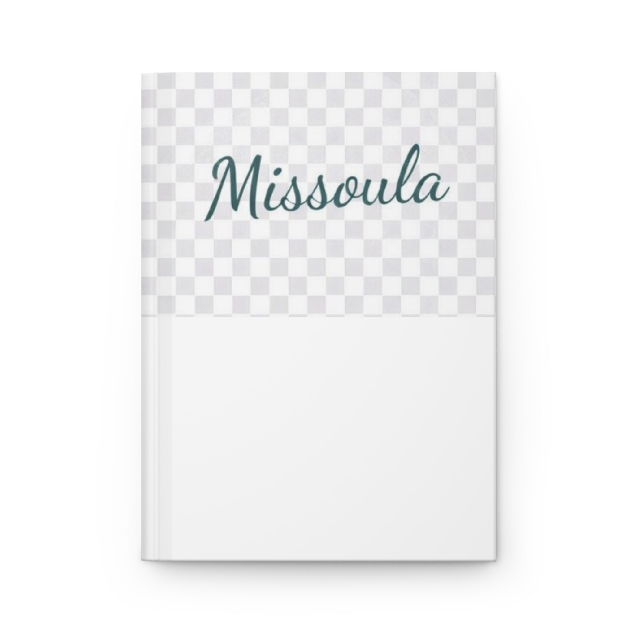 Missoula State Map Hardcover Journal – 'Missoula Outside' Travel Notebook
