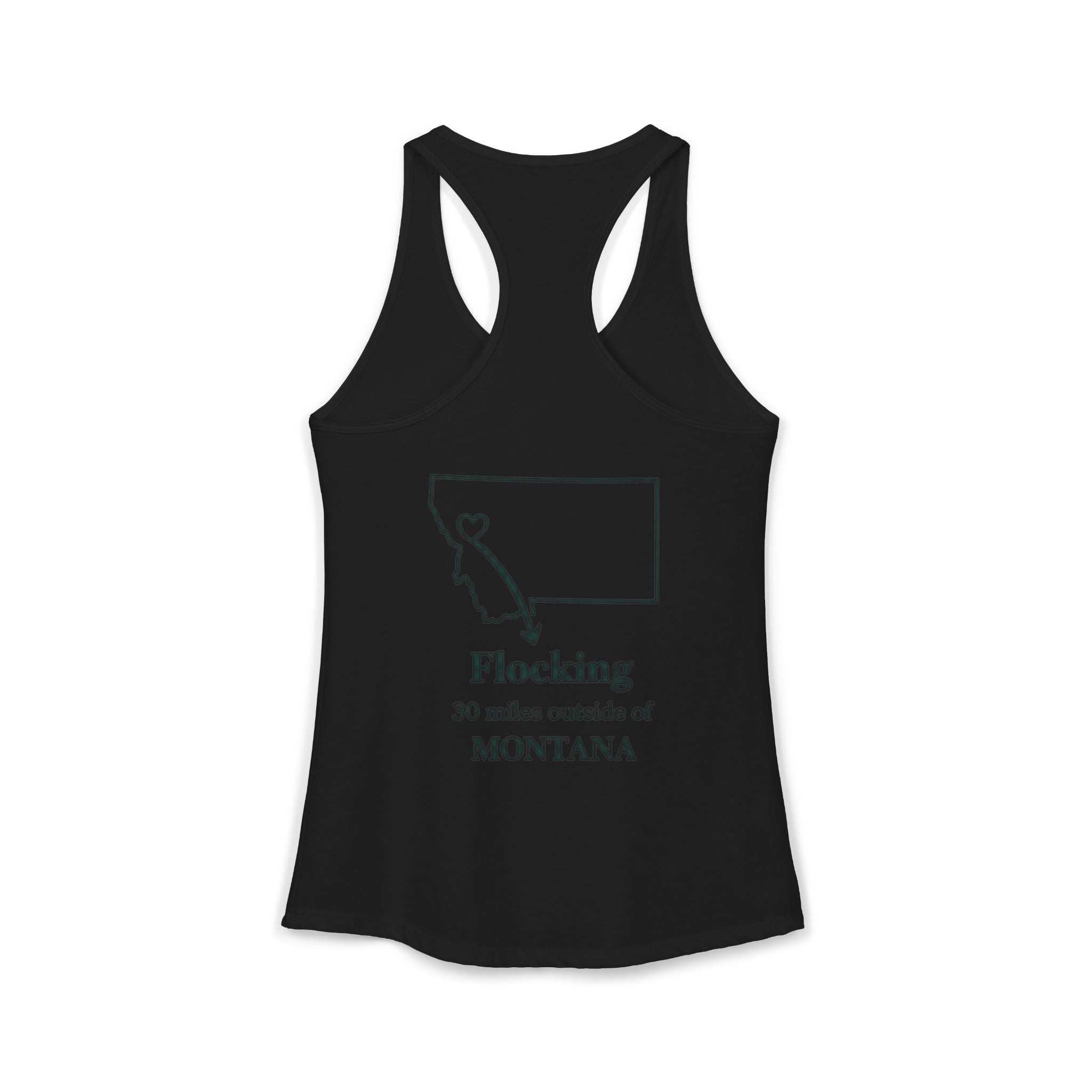 Say it loud and proud without your voice! With this Women's Ideal Racerback Tank