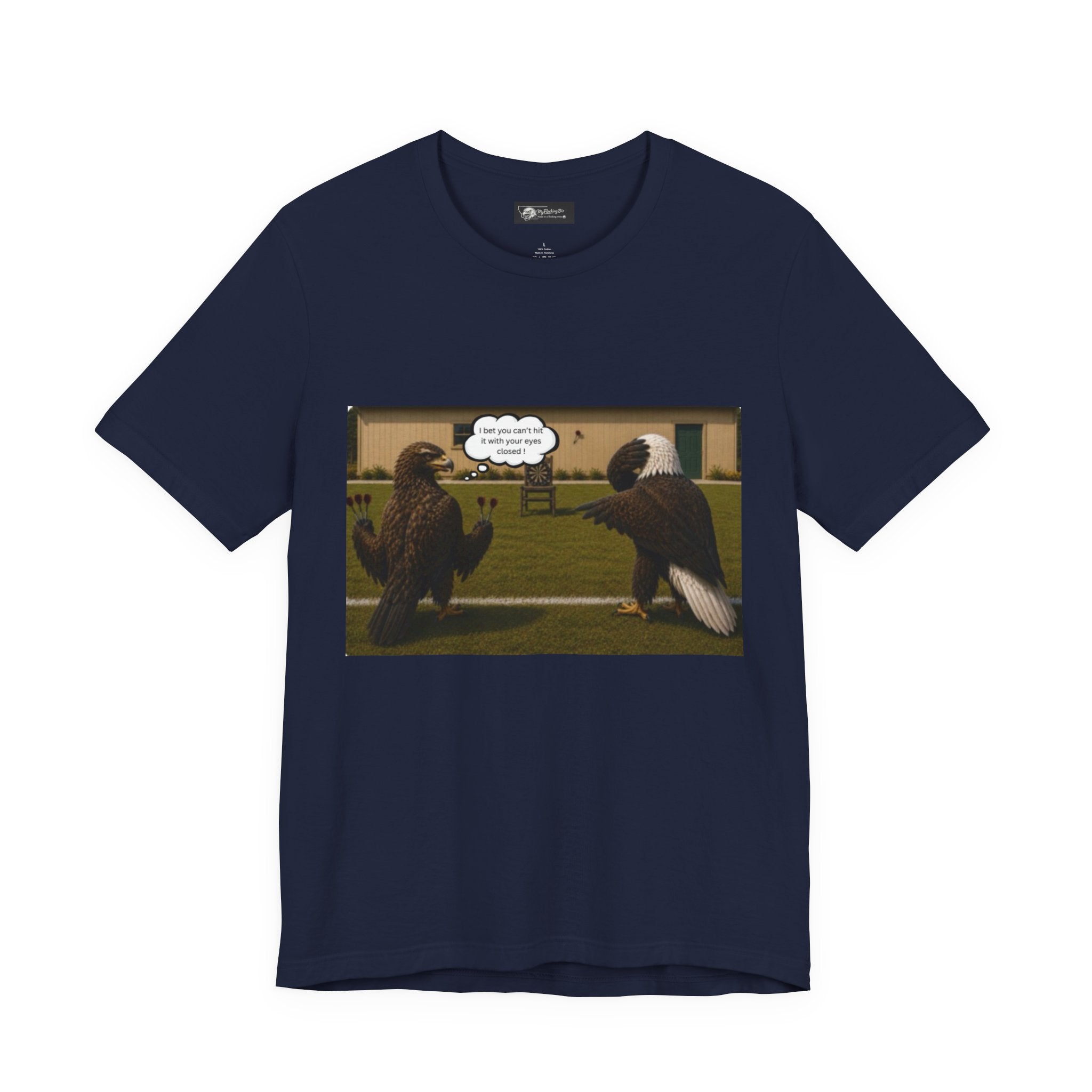At least my "Darts" Are in A Row humor T-Shirt — Funny "At least my stocking darts are in a row" Graphic Tee
