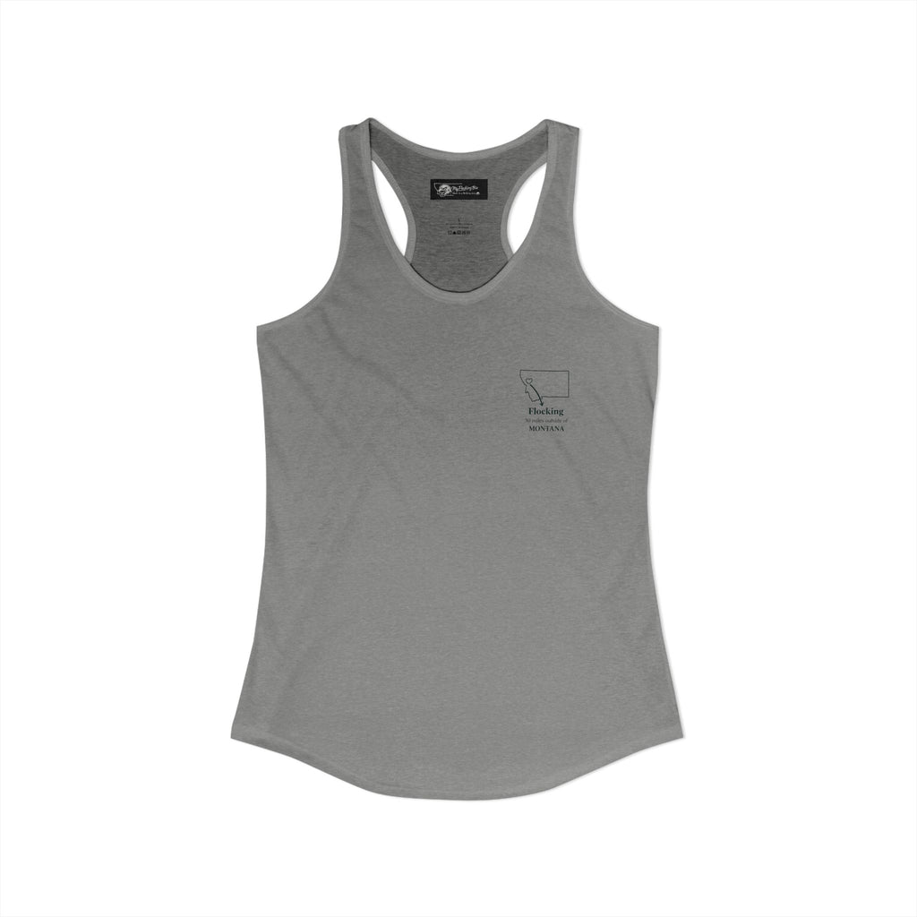 Directions for those seeking Missoula that need to be lost! Women's Ideal Racerback Tank