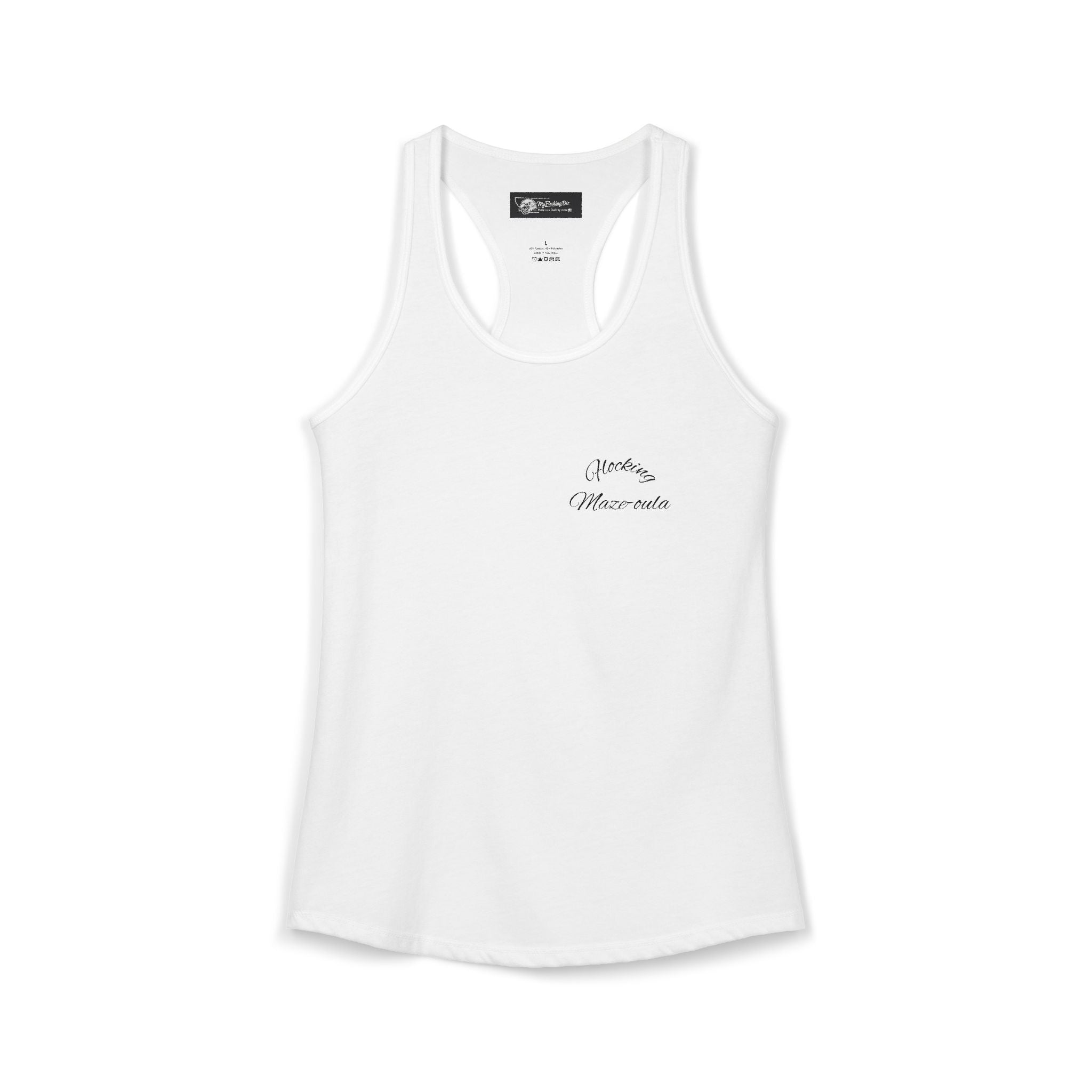 Flocking Maze-oula Women's Ideal Racer back Tank